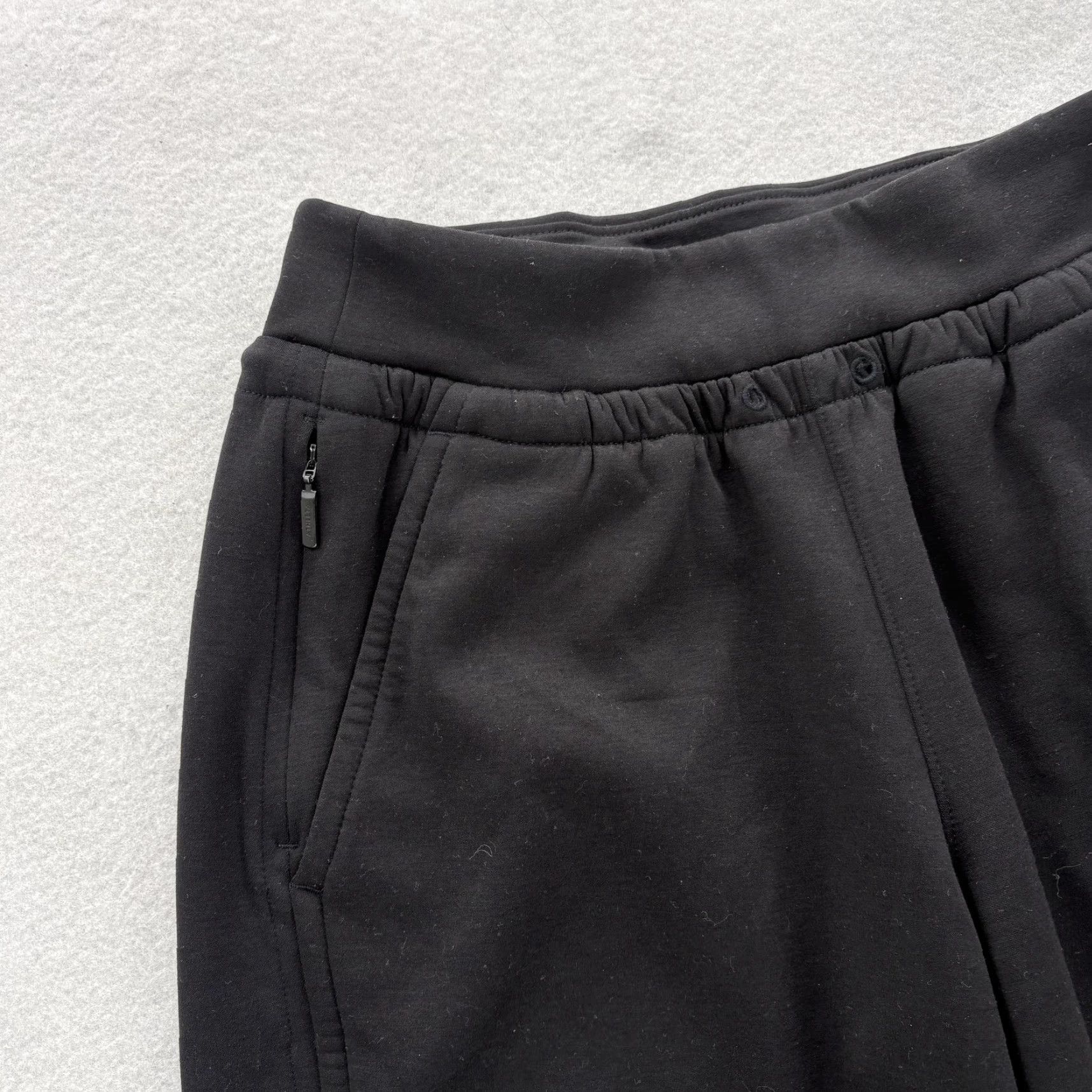 Athleta VINTAGE Athleta Allure High Rise Jogger Pants Womens Small Petite Black Stretch Gym Yoga Size 28" / US 6 / IT 42 - 3 Thumbnail