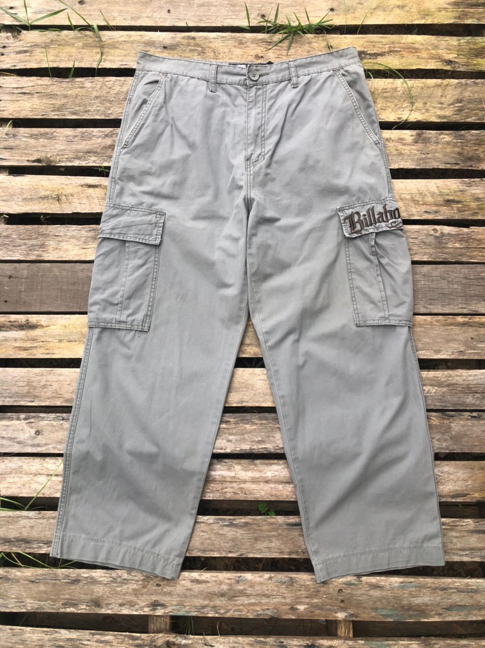Billabong × Vintage Crazy Y2K Vintage Billabong Cargo Pants Size US 34 / EU 50 - 1 Thumbnail