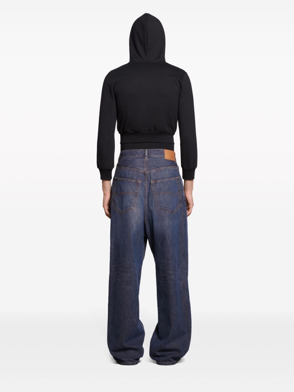 Balenciaga o1in1g0925 Baggy Pants in Blue Size US 28 / EU 44 - 4 Thumbnail