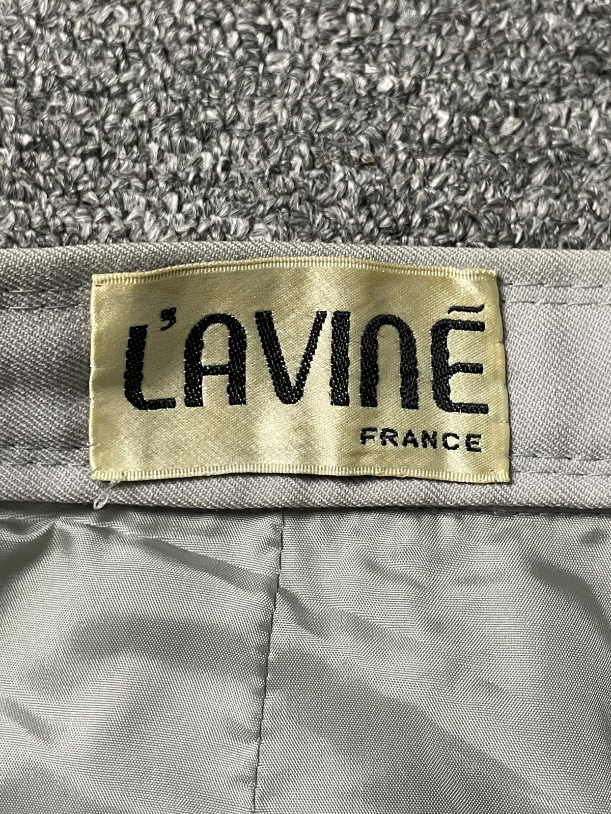 Japanese Brand × Vintage LAVINE Japanese Brand Wide Leg Loose Pants (97) Size 22" - 6 Thumbnail