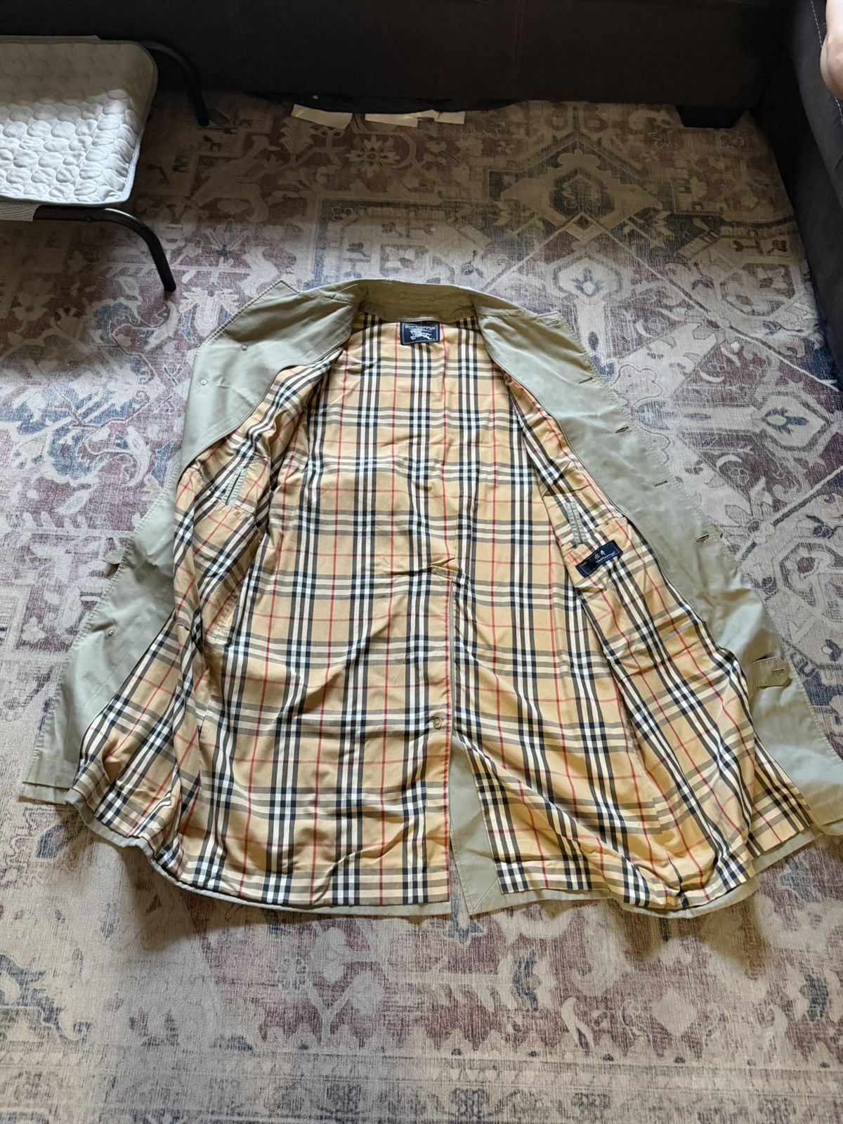 Burberry Burberry Trench Coat Size L / US 10 / IT 46 - 4 Thumbnail
