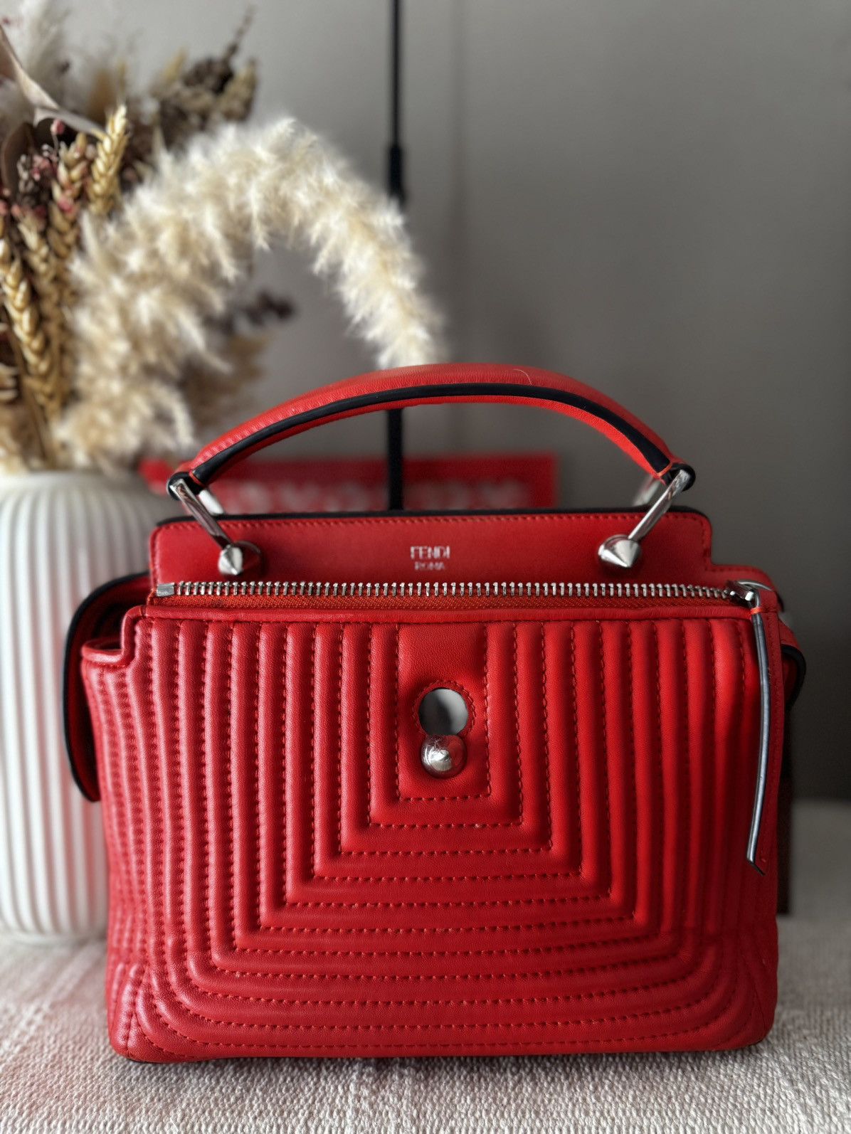 Fendi Fendi Dot Com Leather Bag Size ONE SIZE - 1 Thumbnail