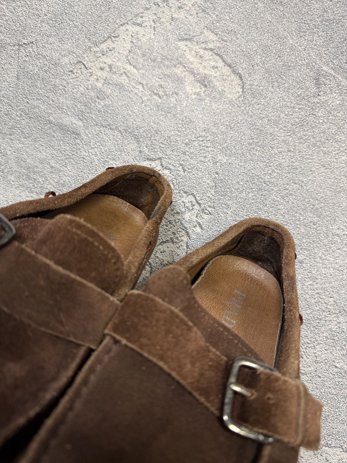 Prada Vintage Brown Prada Loafers Size US 7 / EU 40 - 12 Thumbnail
