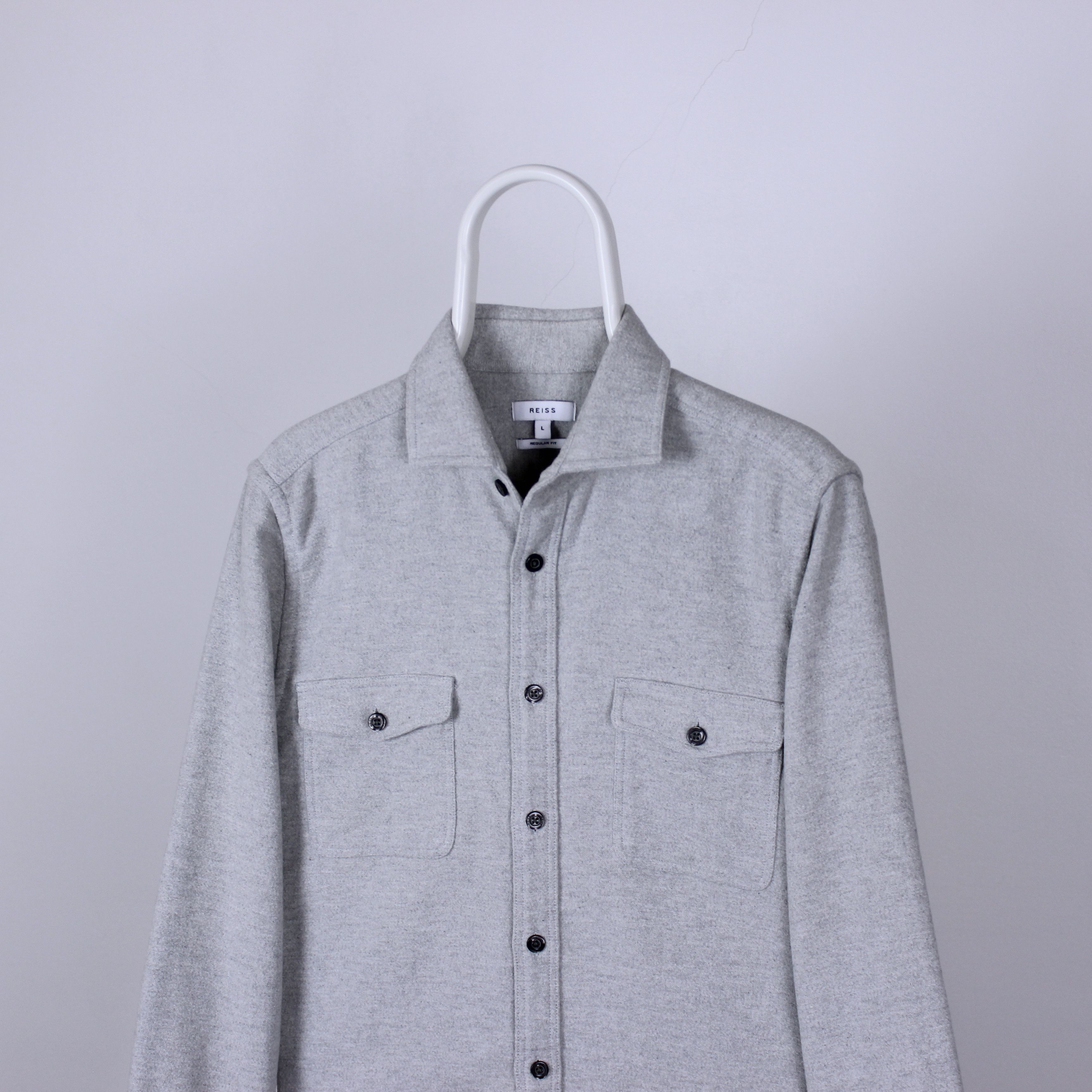 Reiss Reiss shirt heavy overshirt multipockets men L Size US L / EU 52-54 / 3 - 7 Thumbnail