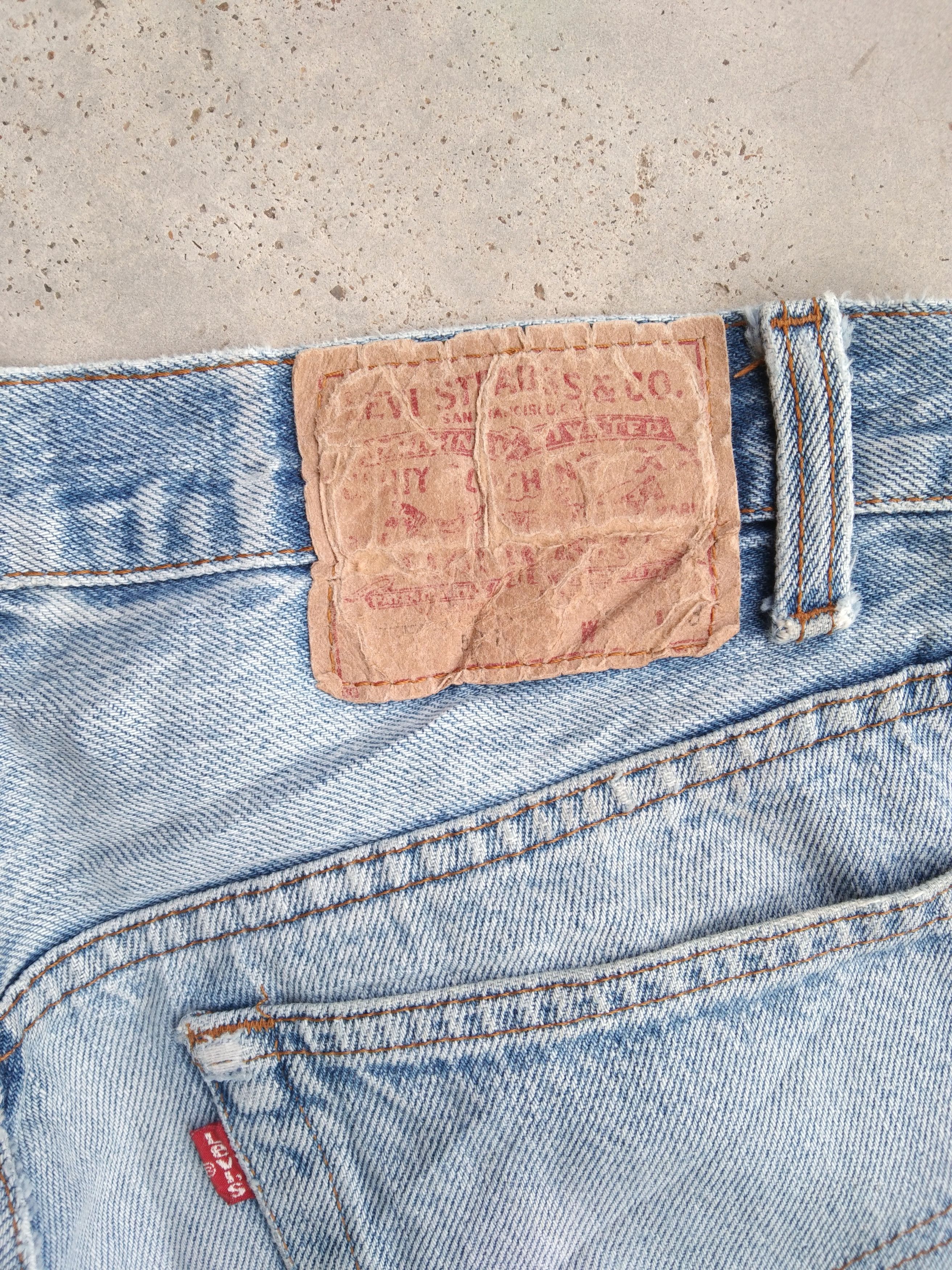 Levi's 80s Vintage Levi's 501 Made In USA Distressed Jeans 30x30 Size US 30 / EU 46 - 3 Thumbnail
