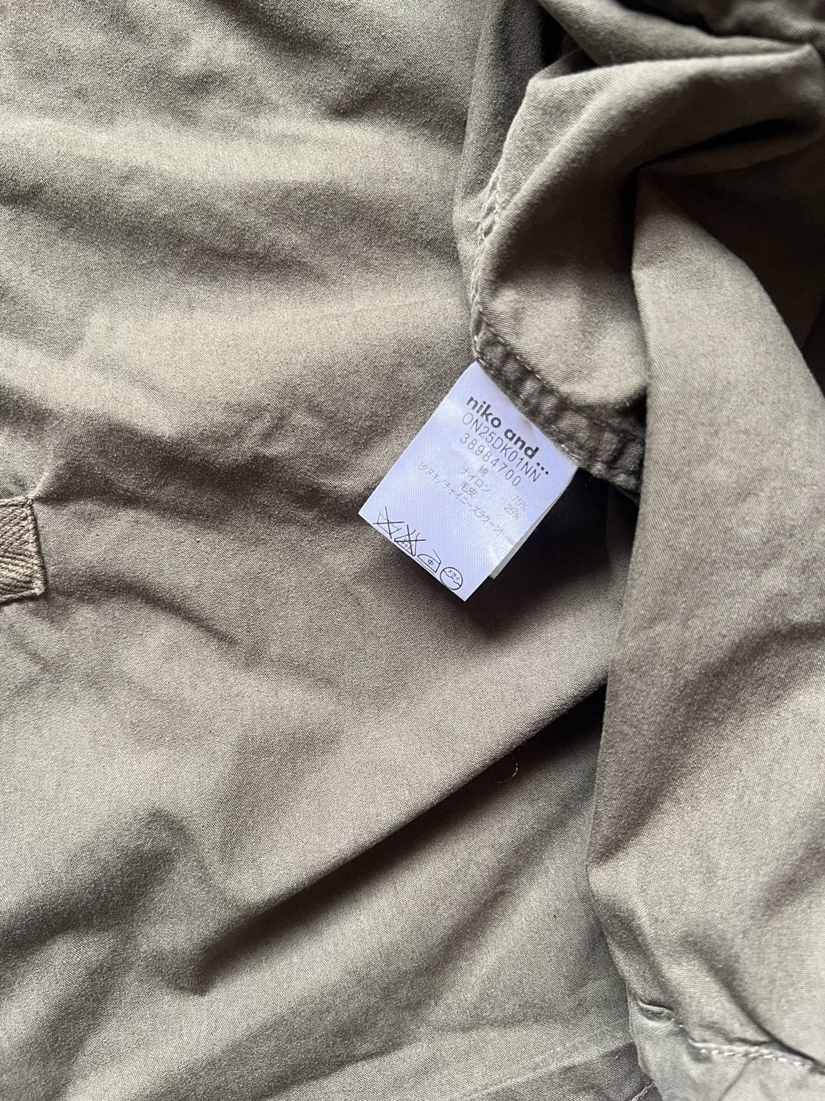 Japanese Brand Niko And .. Fishtail Parkas Military Size US L / EU 52-54 / 3 - 4 Thumbnail