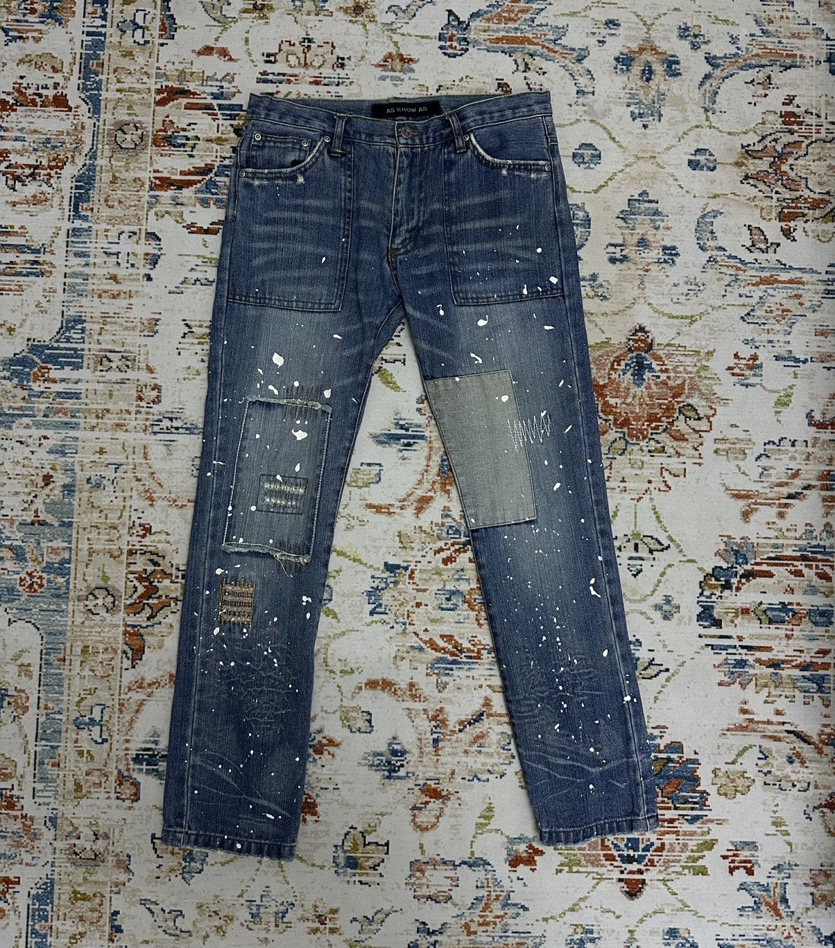 If Six Was Nine As know as de base paint art jeans Size 30" / US 8 / IT 44 - 1 Thumbnail