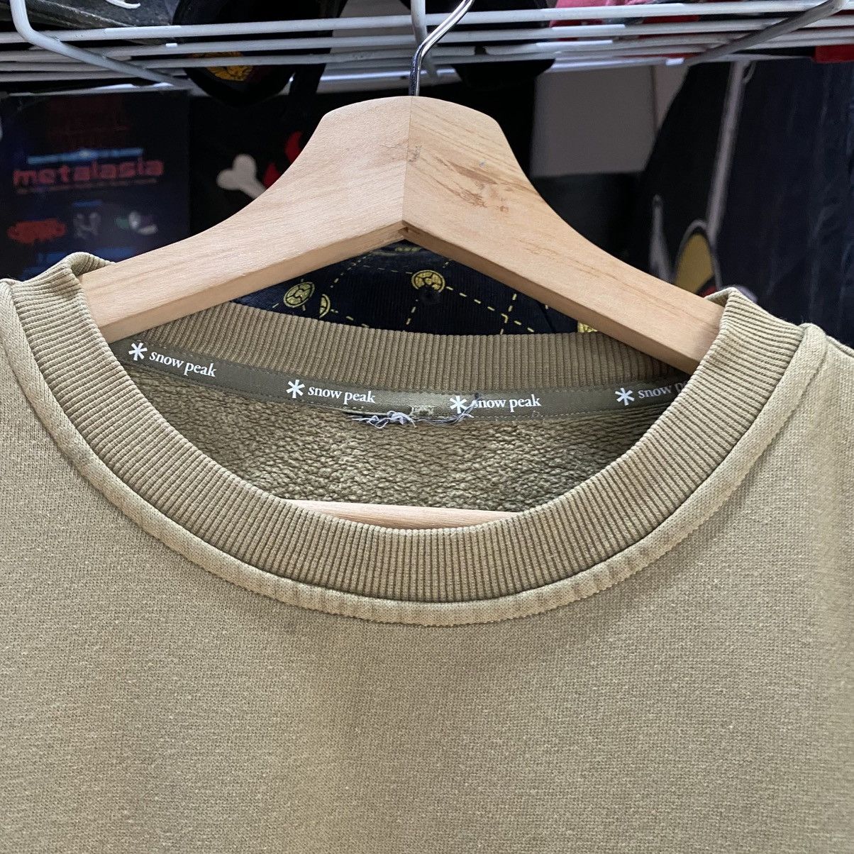 Snow Peak Snow Peak Utility Pocket Tactical Sweatshirt Crewneck Size US L / EU 52-54 / 3 - 10 Thumbnail