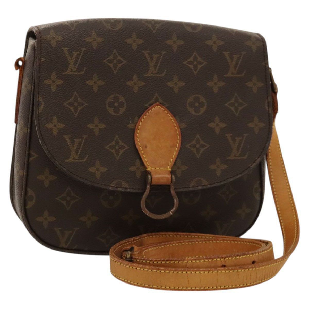 Louis Vuitton Monogram Saint Cloud Gm Shoulder Bag M51242 Lv Auth Ep8584, Women's