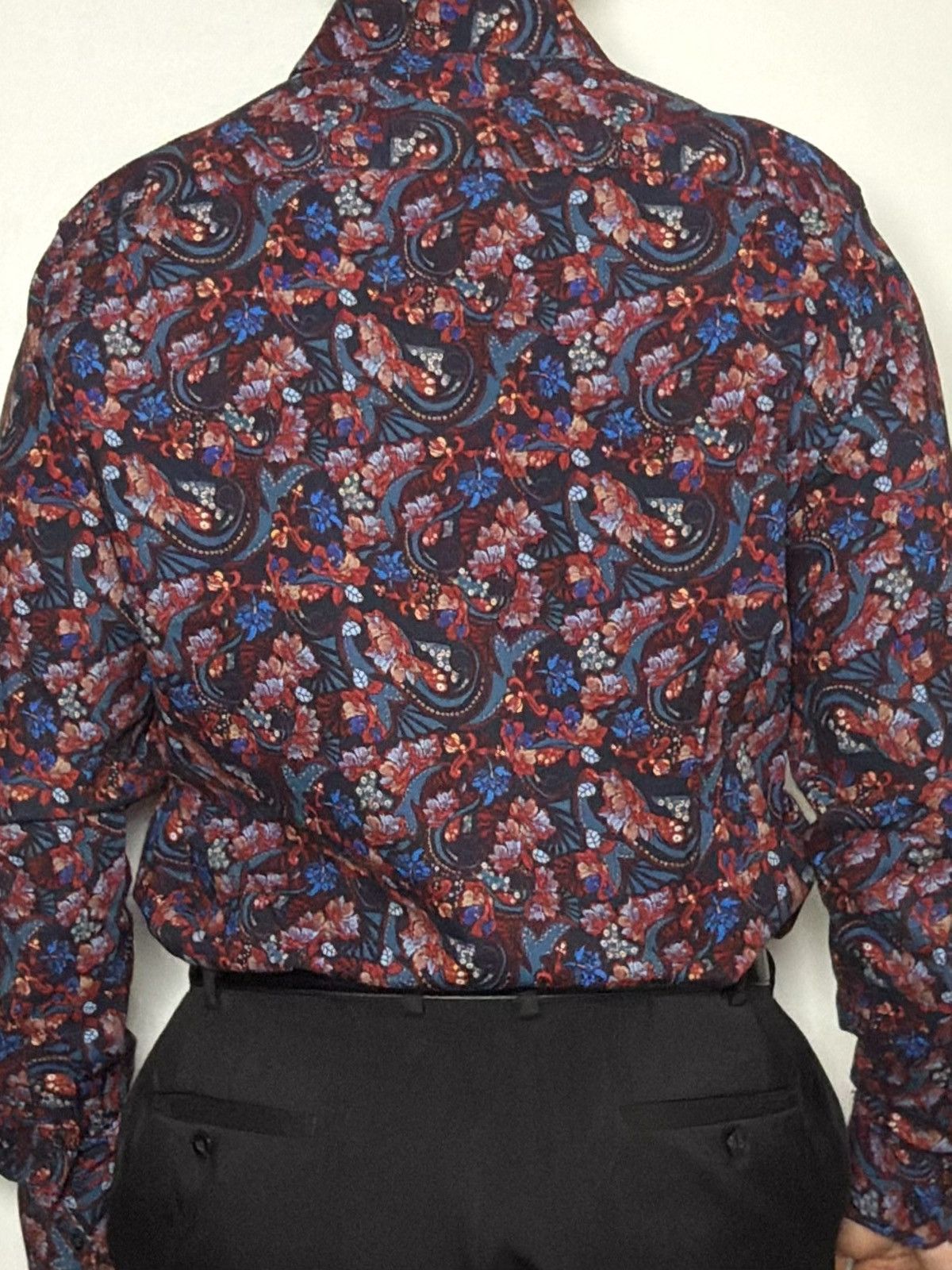 Denim & Flower Denim & Flower Ricky Singh Men’s Paisley Floral Button-Down Size US M / EU 48-50 / 2 - 4 Thumbnail