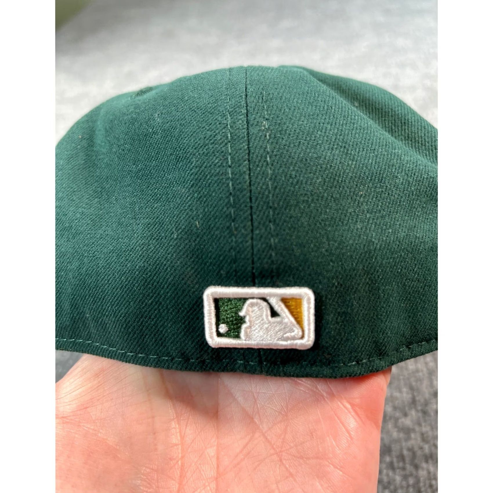 New Era New Era Oakland Athletics Hat Mens Size 7 Green 59FIFTY MLB Authentic Fitted Cap Size ONE SIZE - 7 Thumbnail