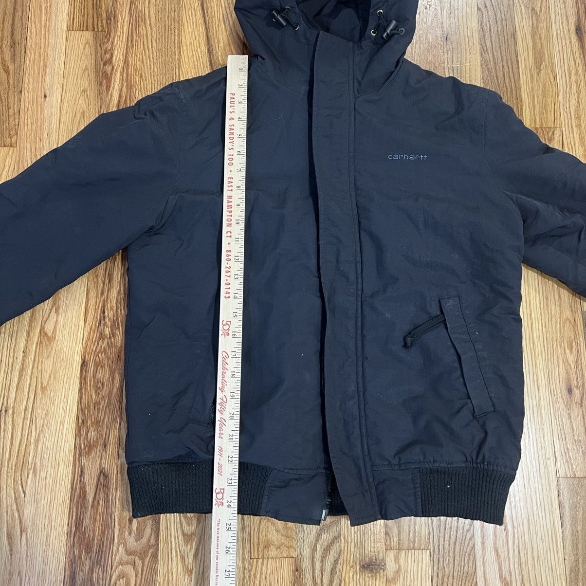 Carhartt × Vintage Black hooded carhartt jacket size large Size US L / EU 52-54 / 3 - 4 Thumbnail