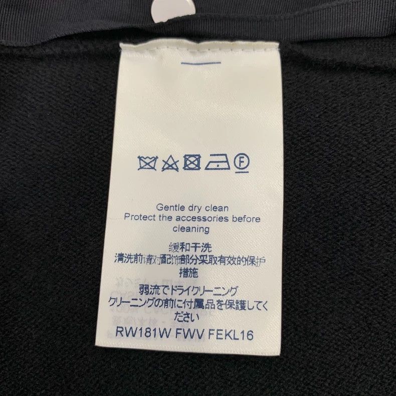 Louis Vuitton Louis Vuitton Black side-button cashmere turtleneck long-s Size S / US 4 / IT 40 - 6 Thumbnail