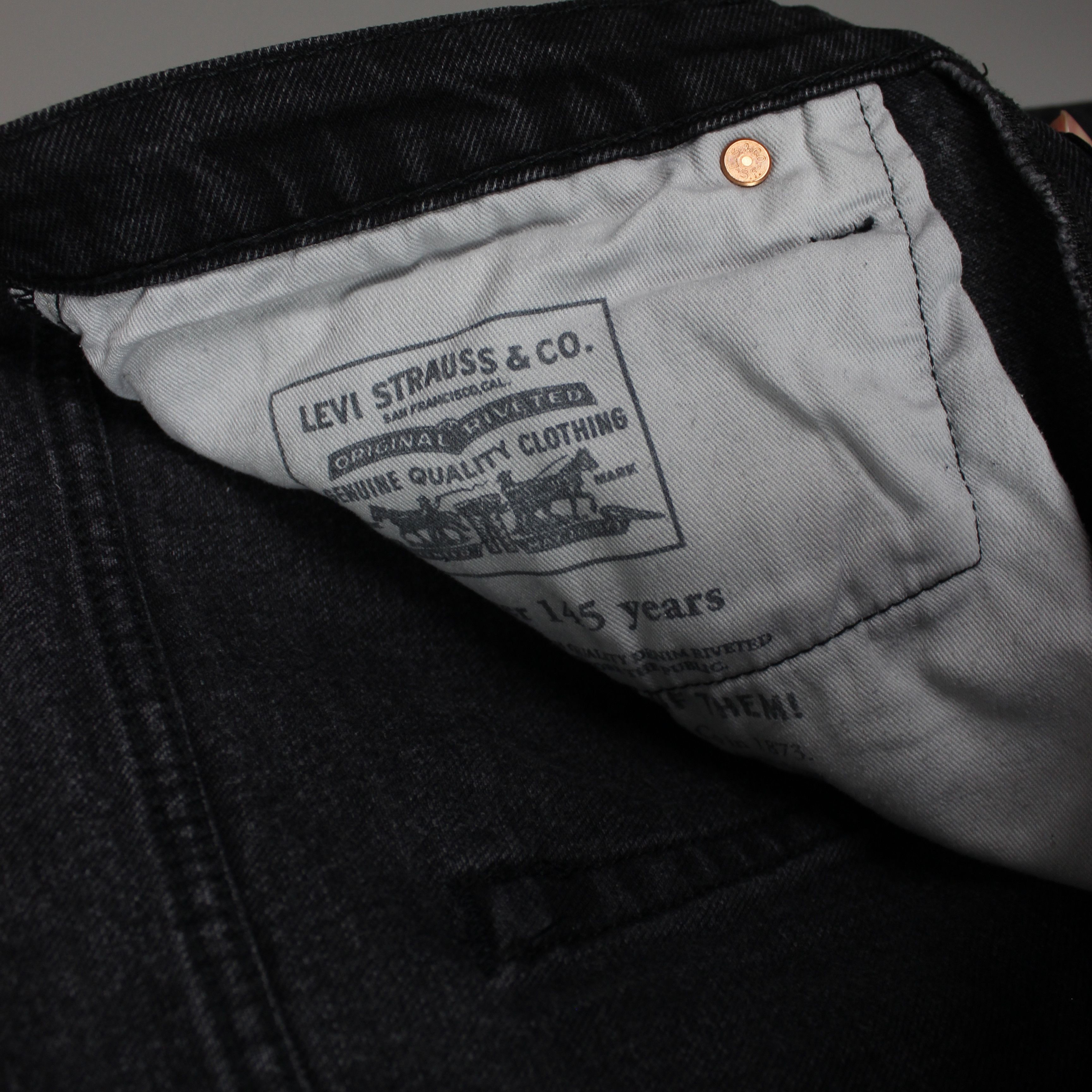 Levi's Levis denim Hi-Ball 34 gray men Size US 34 / EU 50 - 10 Thumbnail