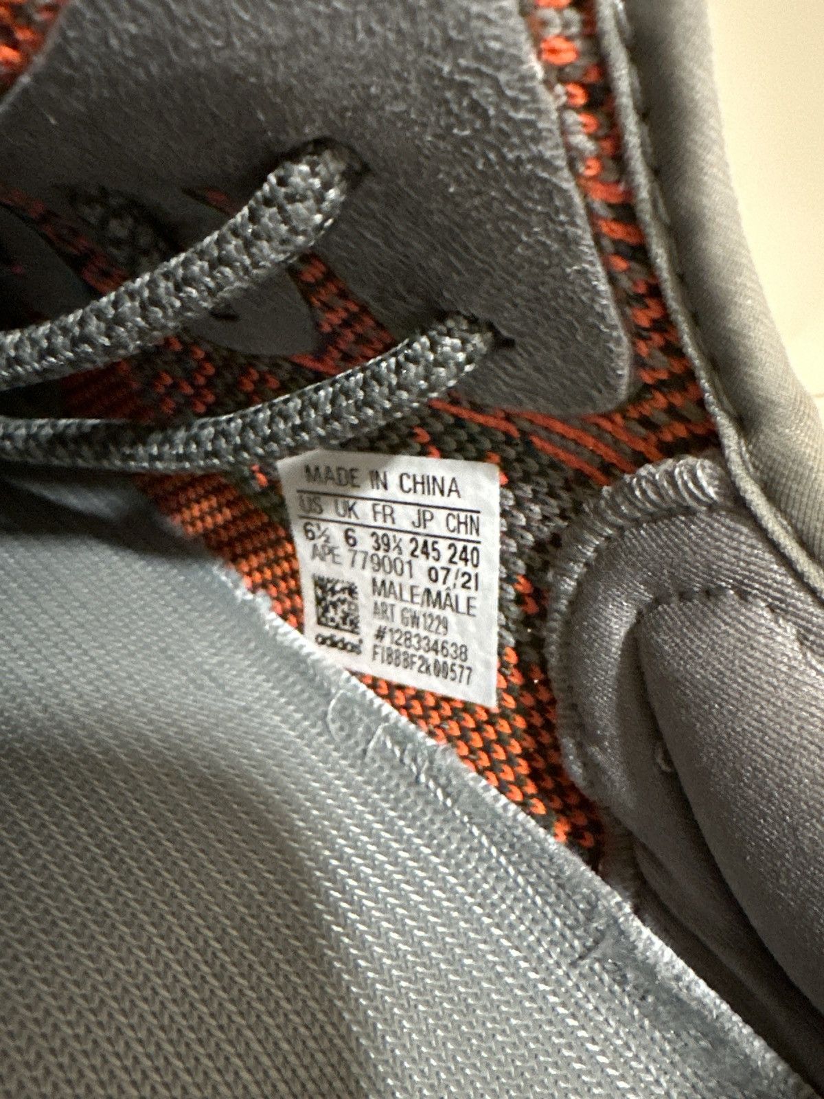 Adidas Yeezy 350 Beluga Reflective Size US 6.5 / EU 39-40 - 6 Thumbnail