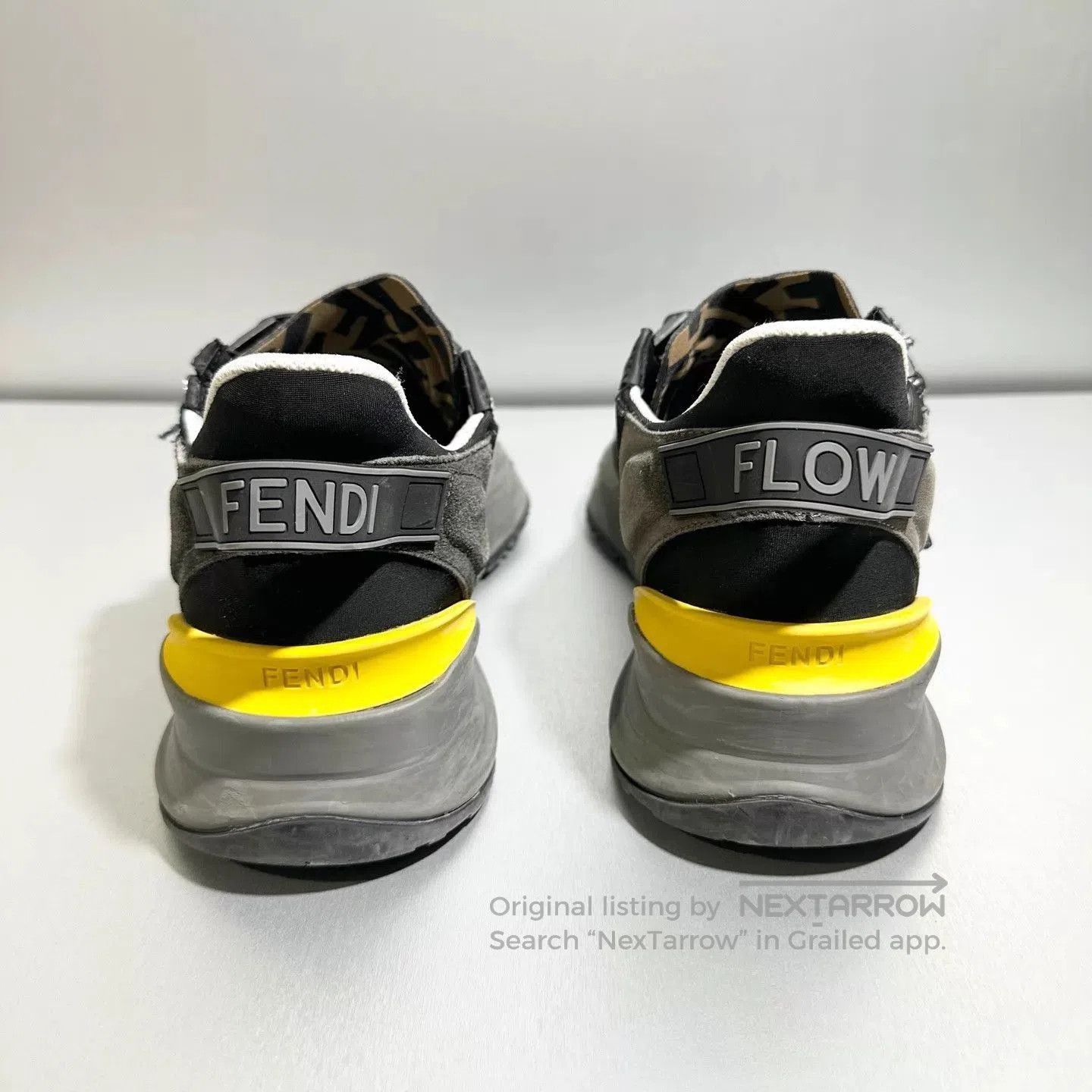 Fendi Multi Color Lowtop Sneakers Size 8. Size US 8 / EU 41 - 5 Thumbnail