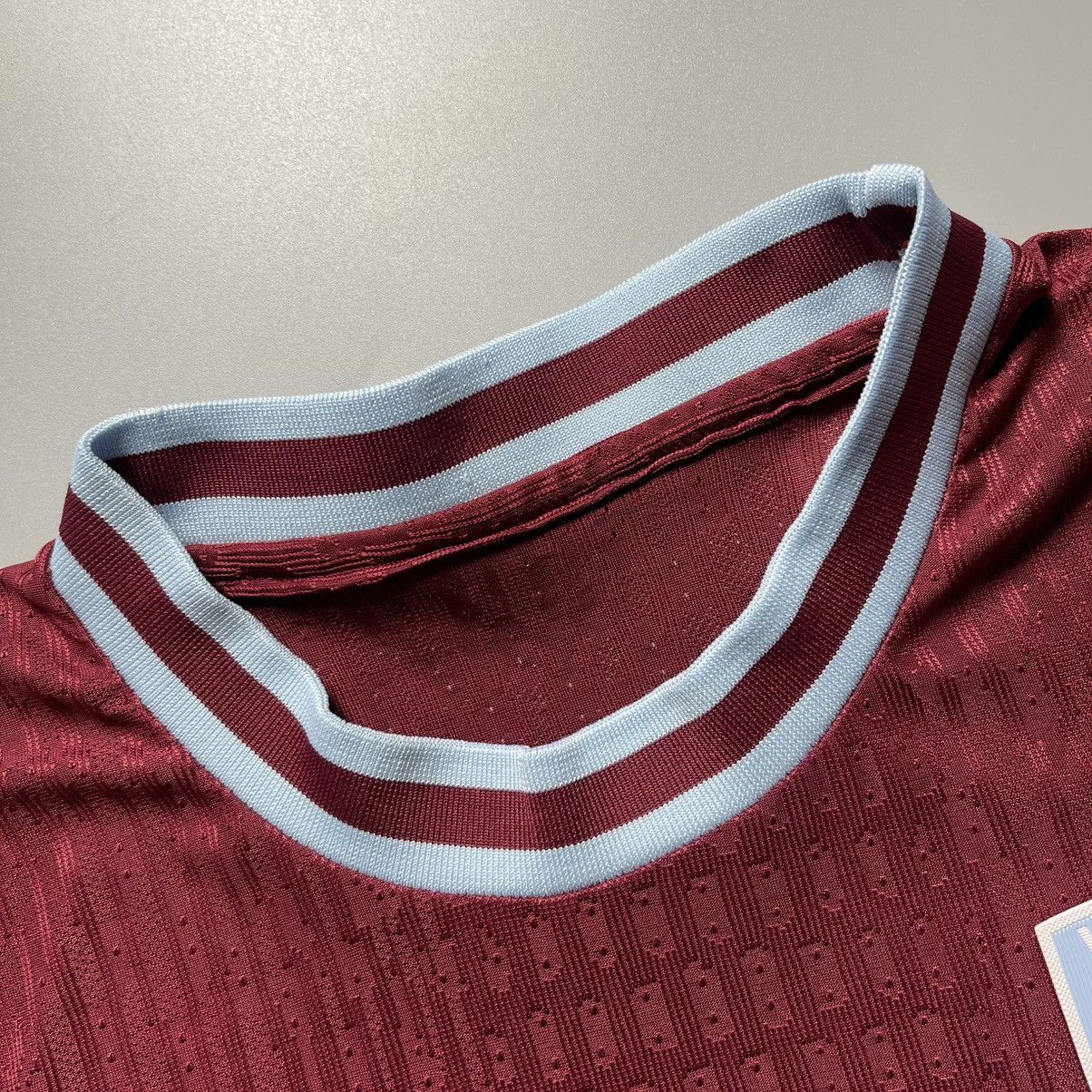 Vintage WEST HAM UNITED UMBRO 2024/2025 SOCCER HOME JERSEY #14 KUDUS Size US S / EU 44-46 / 1 - 7 Thumbnail