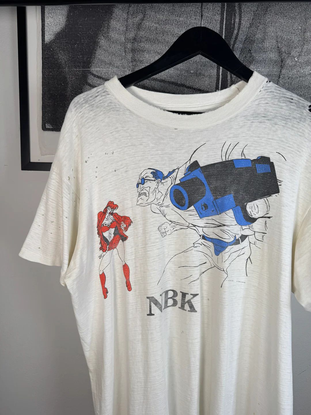 Vintage 🚭ICONIC🚭 VINTAGE 1994 "NATURAL BORN KILLERS" GRAPHIC SHIRT Size US XL / EU 56 / 4 - 3 Thumbnail