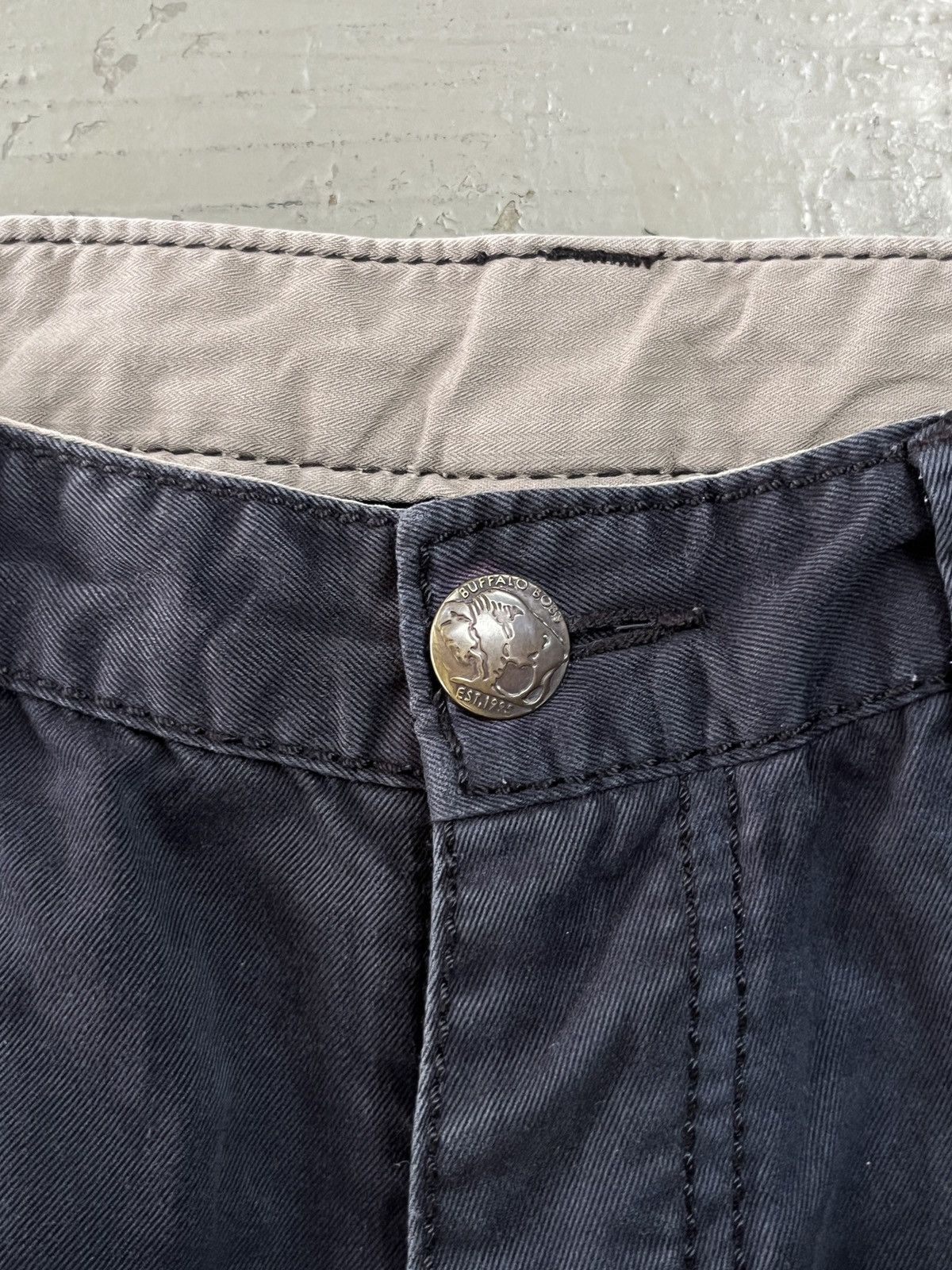BUFFALO BOBS Buffalo Bobs Japan Waxed J Cut Curve Leg Flare Jeans Size US 30 / EU 46 - 5 Thumbnail