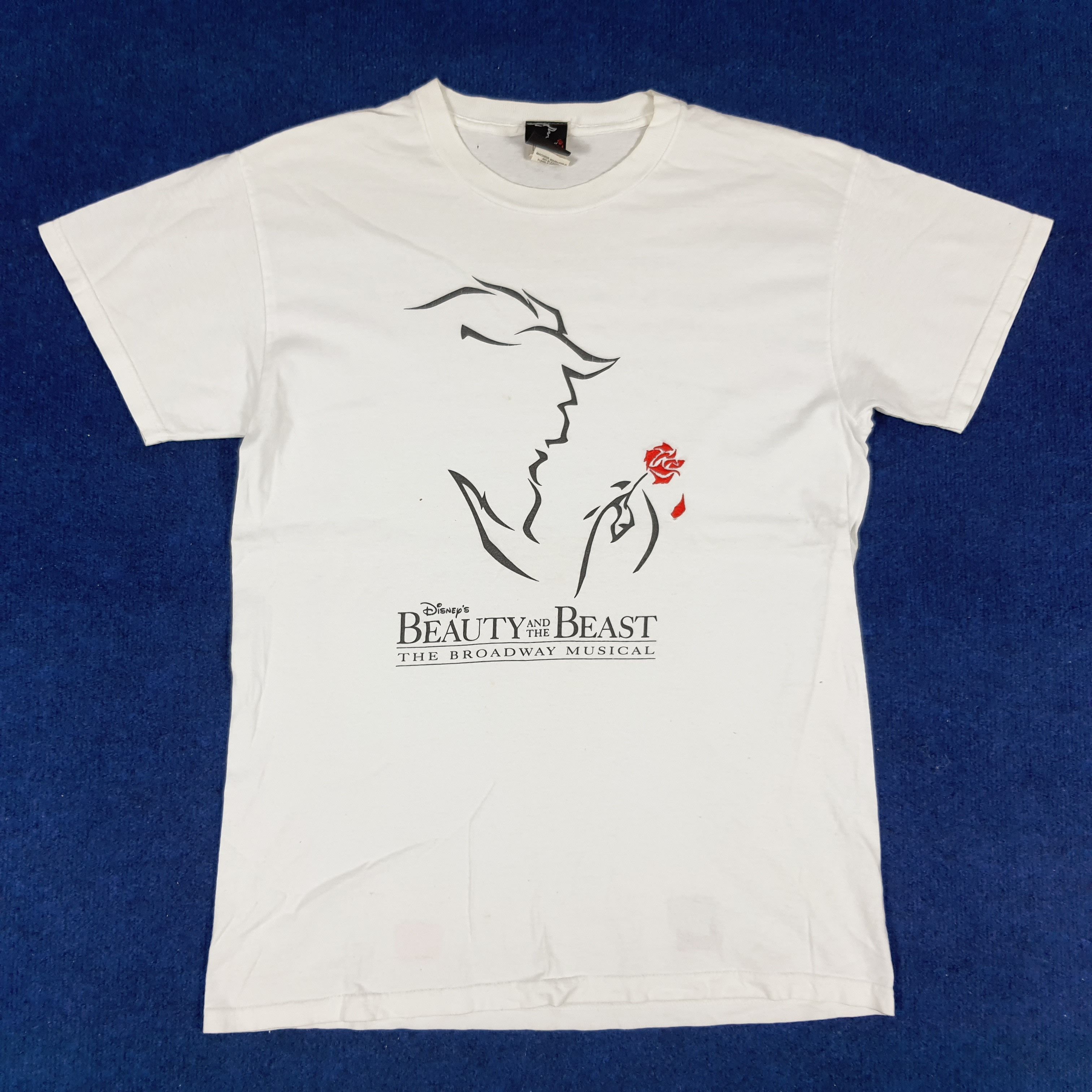 Disney × Vintage Vintage Disney's Beauty and the Beast Musical T-shirt Size US M / EU 48-50 / 2 - 1 Thumbnail