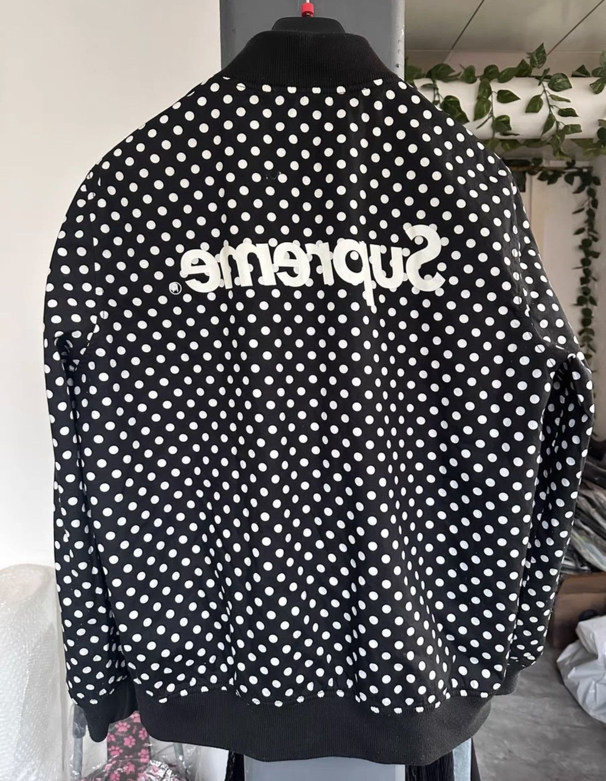 Comme des Garcons Supreme cdg shirt reversible varsity bomber Jacket Size US L / EU 52-54 / 3 - 1 Thumbnail