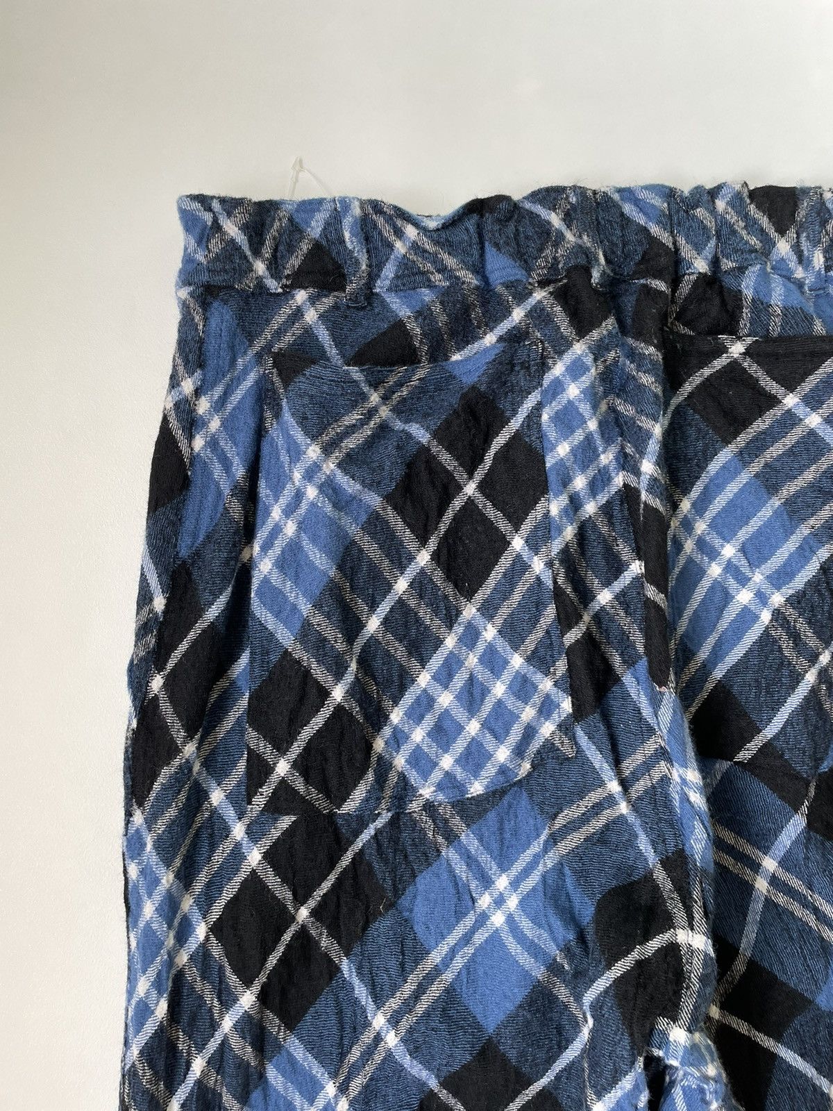 Comme des Garcons Check Wool Flared Leg Trousers Size US 36 / EU 52 - 11 Thumbnail