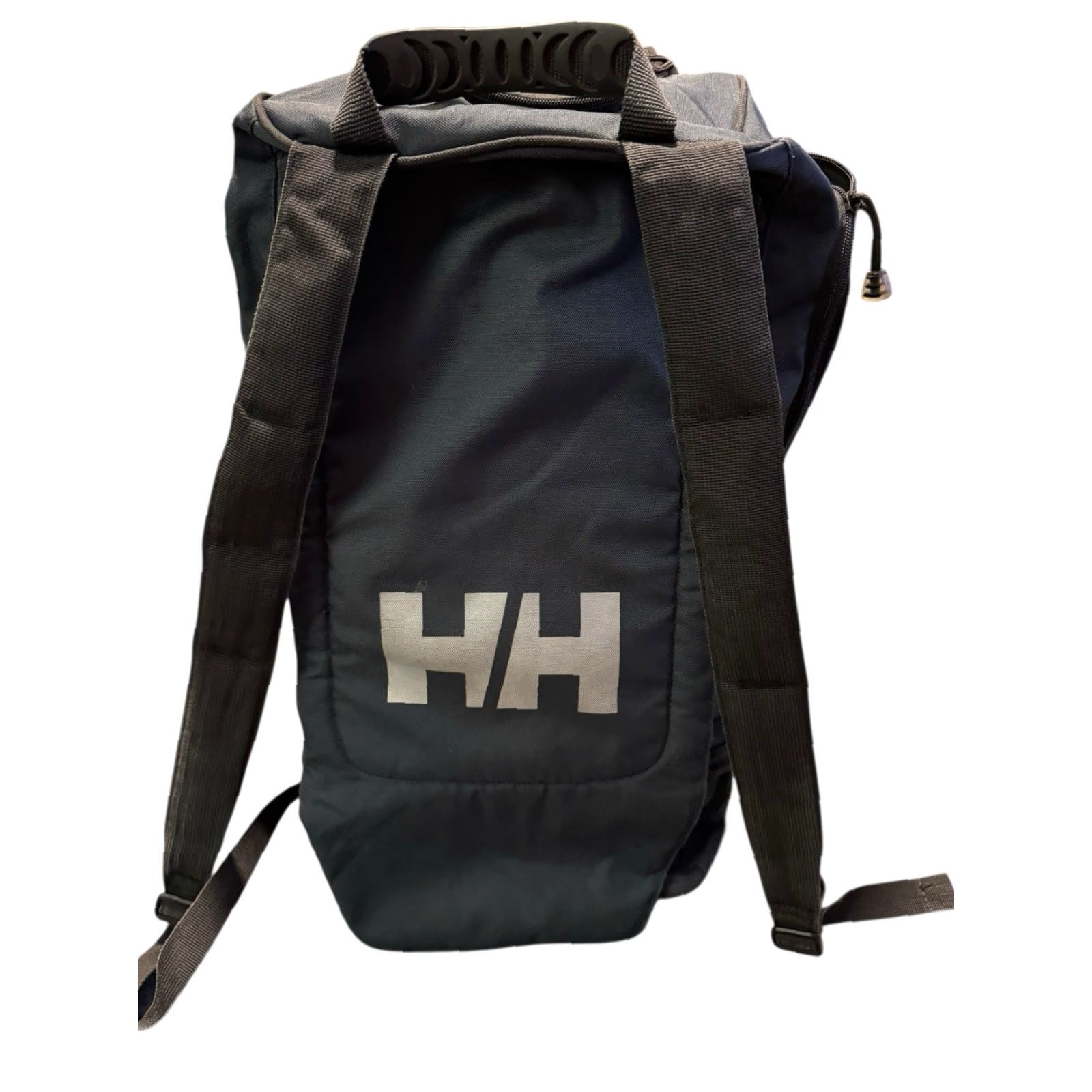 Helly Hansen VINTAGE Helly Hansen Duffel Bag 2 30L Convertible Backpack Navy Blue/BLK Travel Gym Used Size ONE SIZE - 2 Thumbnail
