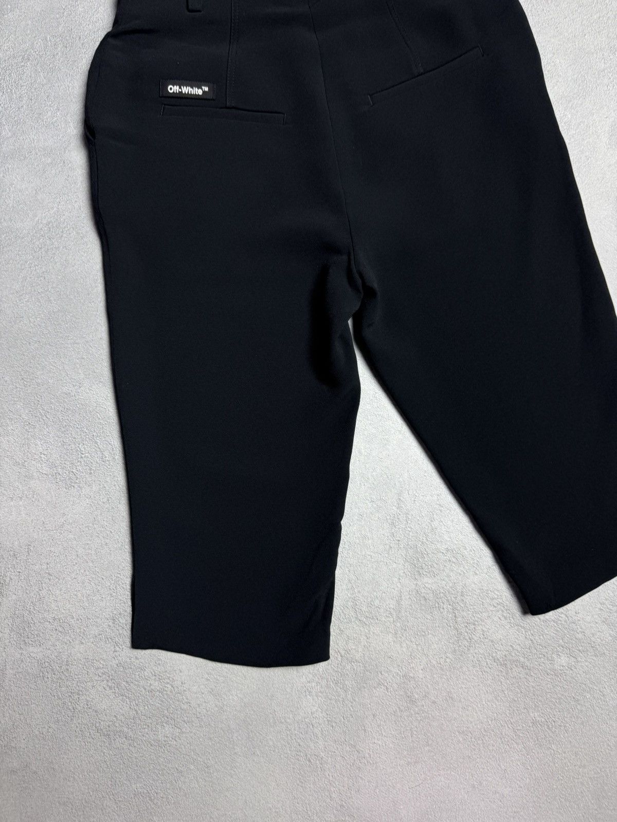 Off-White Off-White Women’s Viscose Acetate Shorts size 38 Size 26" / US 2 / IT 38 - 8 Thumbnail
