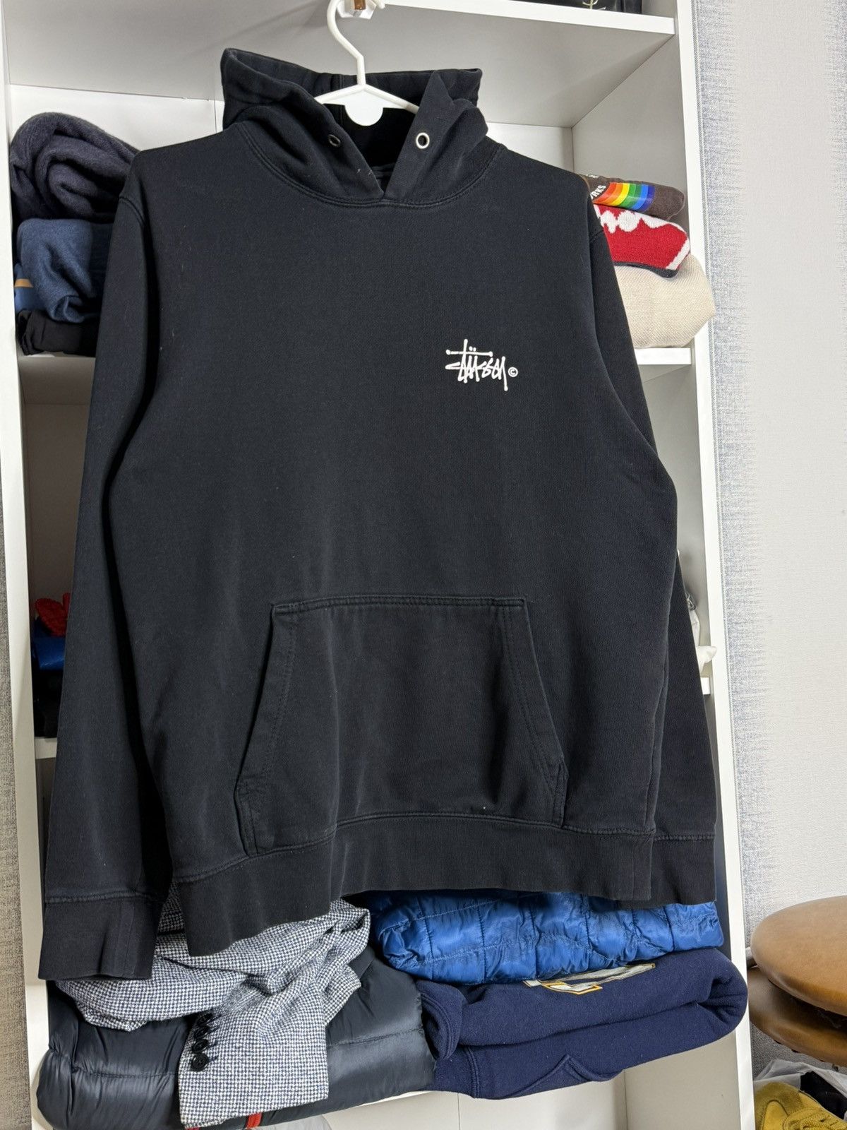 Stussy Vintage Stussy Big Logo Y2K hoodie size M Size US M / EU 48-50 / 2 - 3 Thumbnail