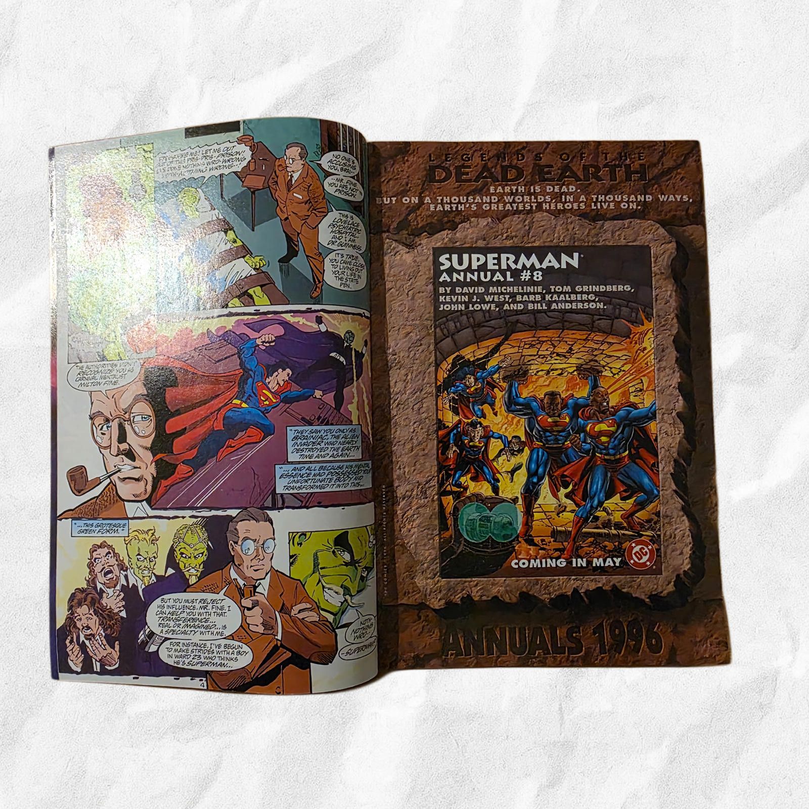 DC Comics Adventures of Superman #536 VF/NM 1996 Brainiac Comic (C) Size ONE SIZE - 2 Thumbnail