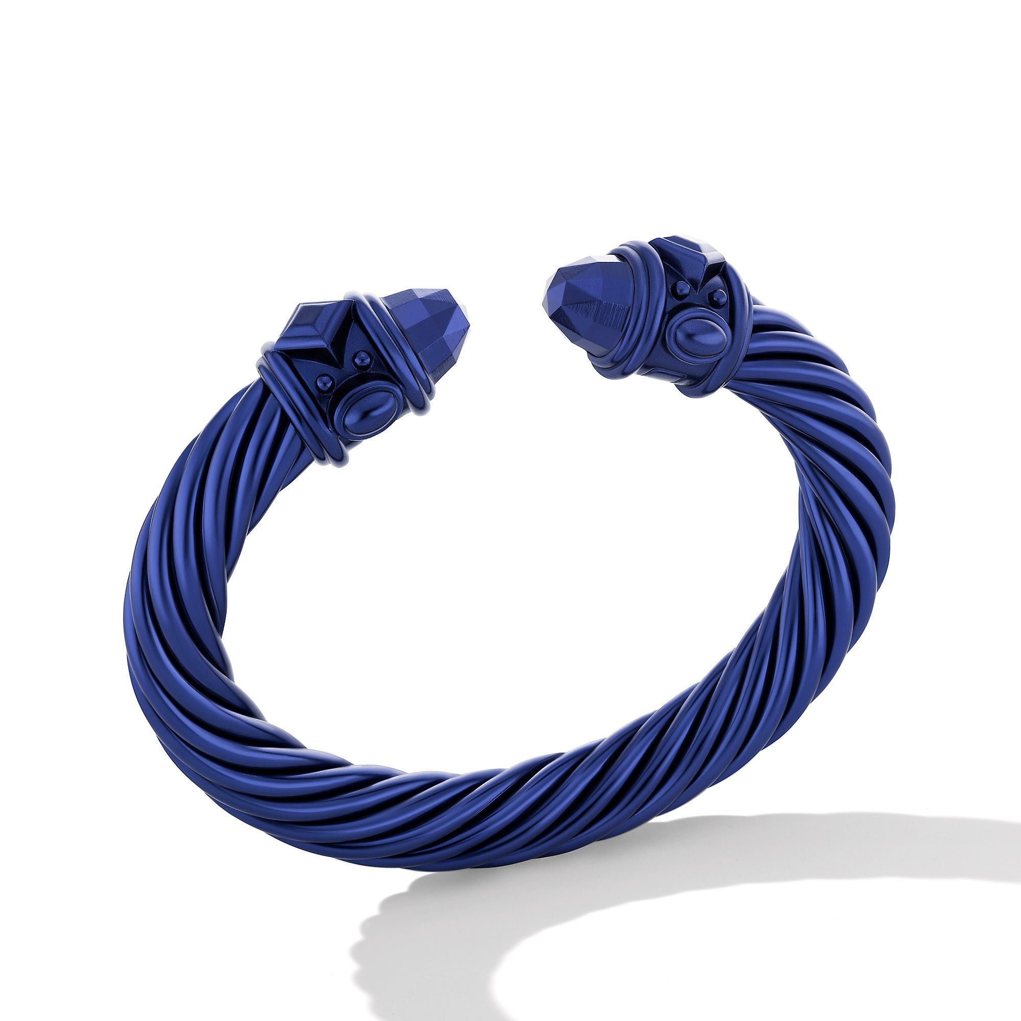David Yurman o1w1db10526 B11995 Size:S/ Bracelet in Blue Aluminum Size ONE SIZE - 1 Thumbnail