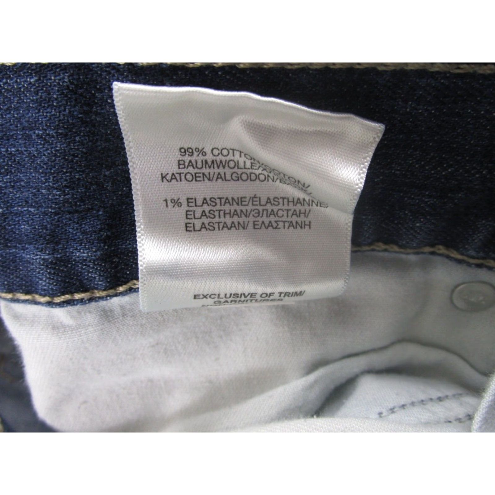 Silver Jeans Co. VINTAGE Silver Jeans Mens Straight Jeans 31x34 Size US 31 - 6 Thumbnail
