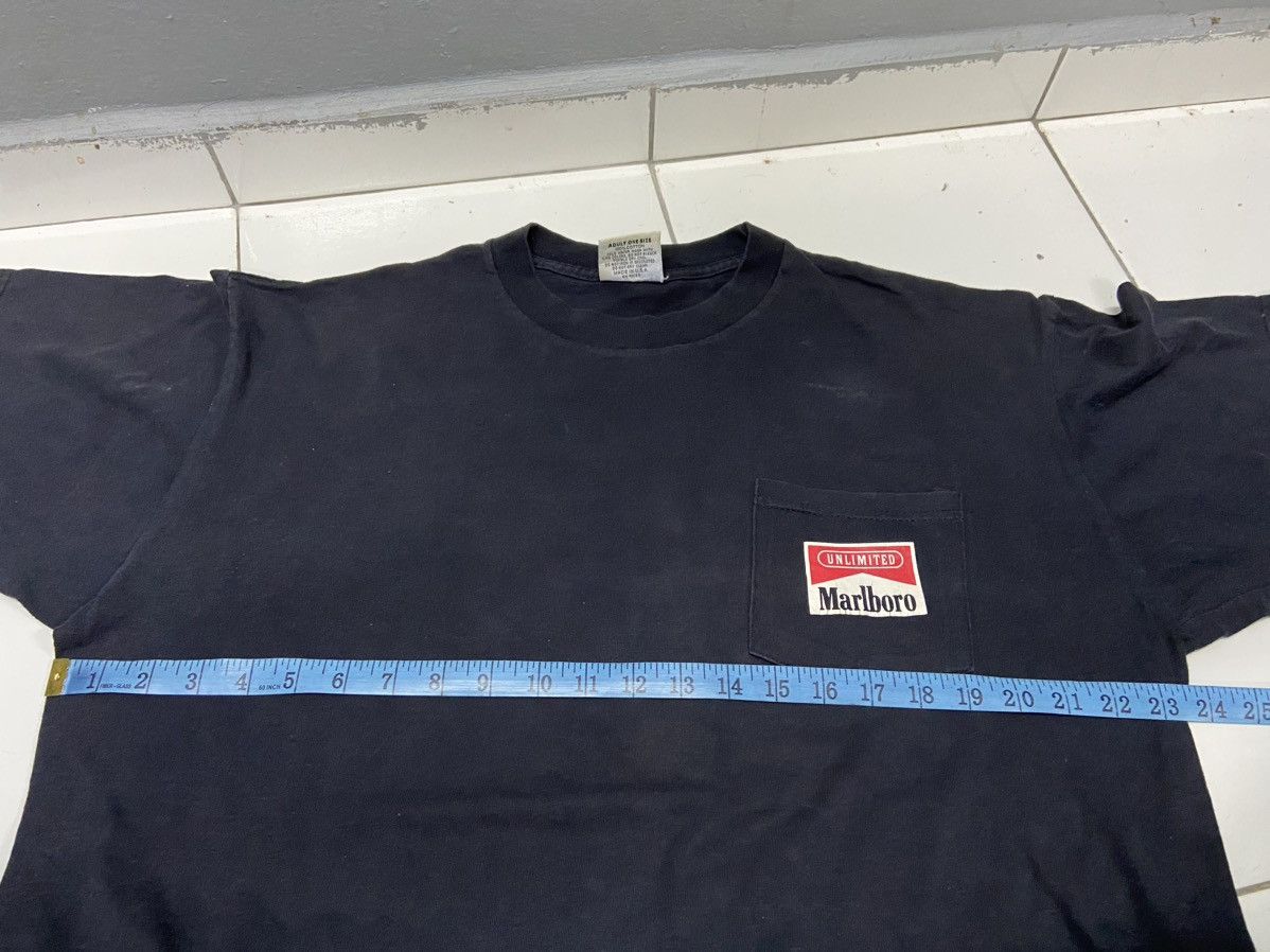 Marlboro Unlimited VINTAGE MARLBORO 90’s UNLIMITED TRAIN POCKET TEE SHIRT Size US XL / EU 56 / 4 - 13 Thumbnail