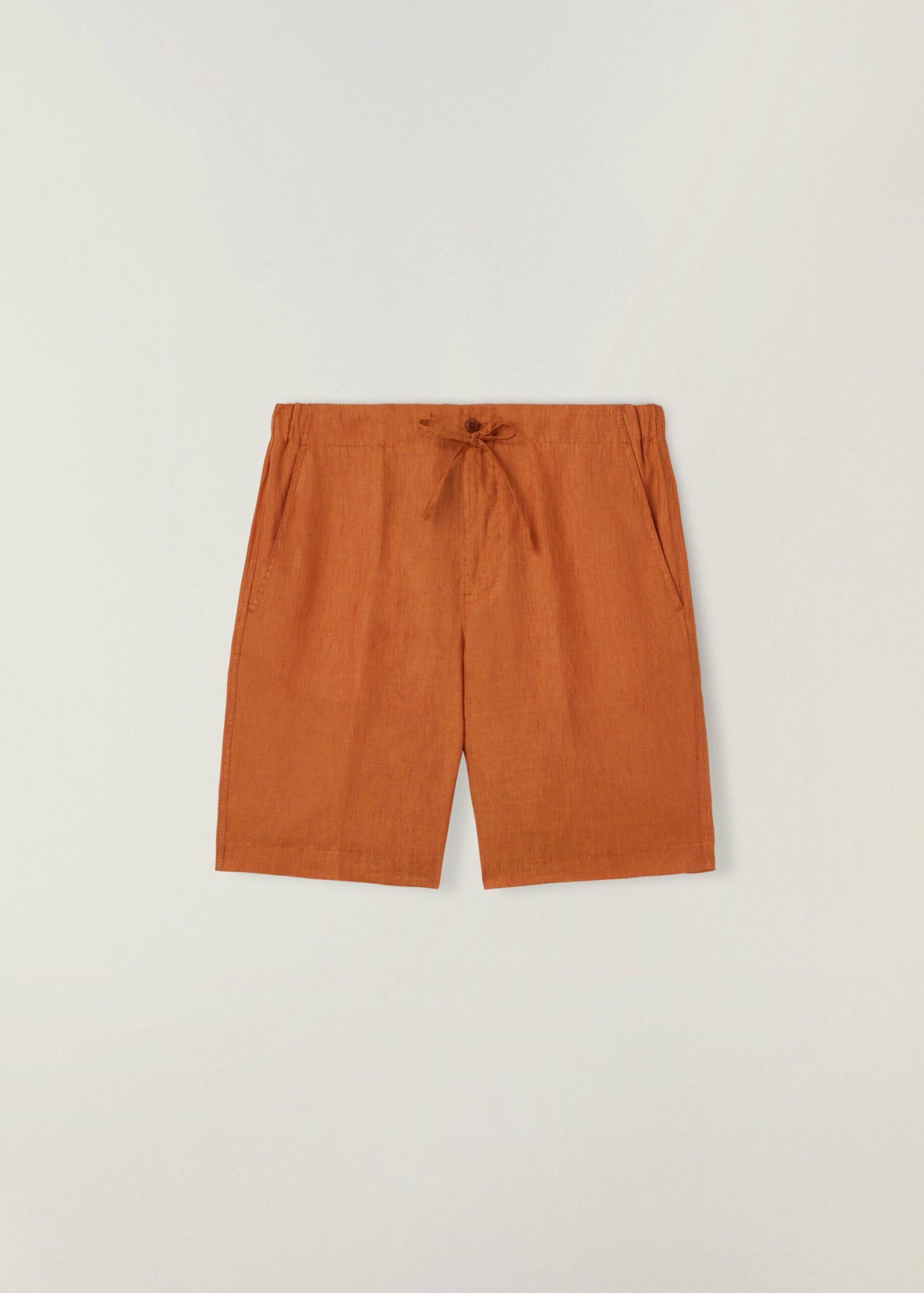 Loro Piana o1srvl11e1024 Bermuda Flat Shorts in Orange Size US 36 / EU 52 - 1 Preview