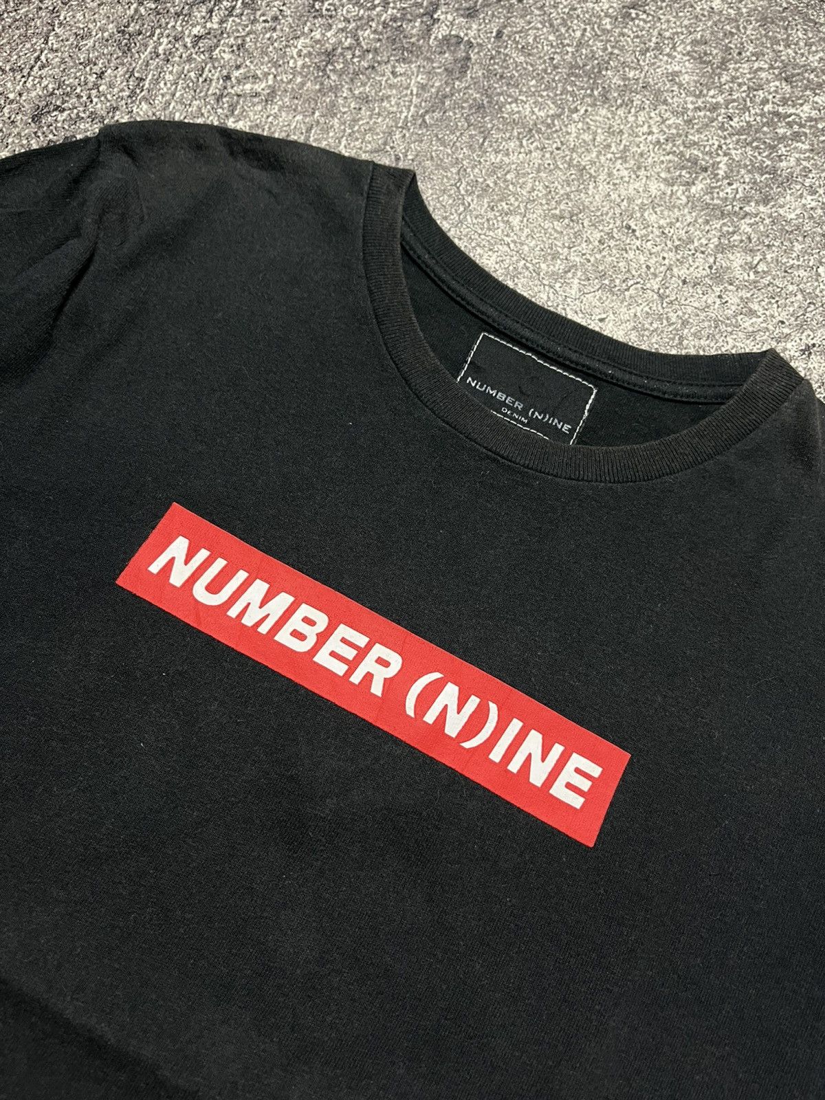 Number (N)ine Number Nine Basic Black T-Shirts Size US M / EU 48-50 / 2 - 2 Thumbnail