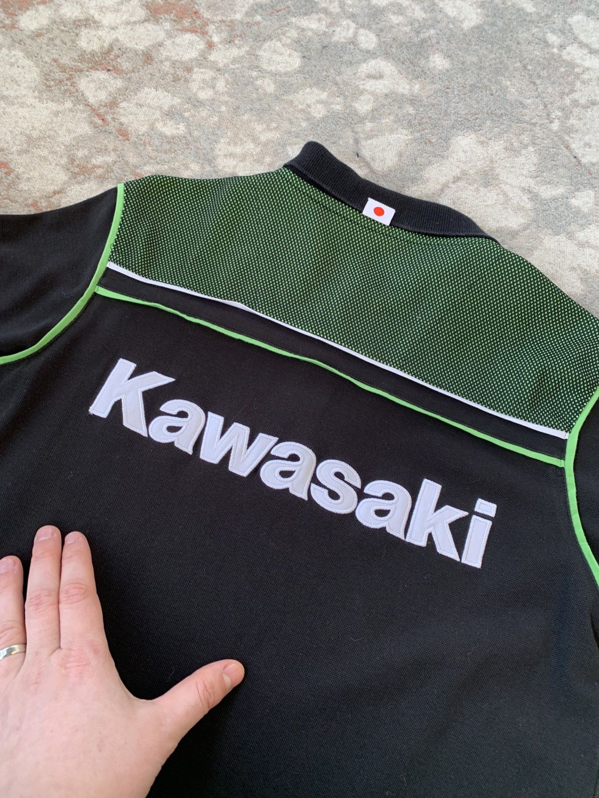 Japanese Brand Kawasaki Polo Tee Size US XL / EU 56 / 4 - 5 Thumbnail