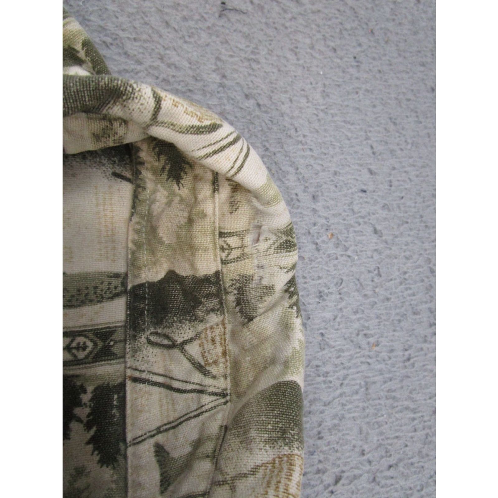 Vintage VINTAGE Woolrich Button-Up Long Sleeve Flannel Shirt M AOP Trout Fishing Canoe READ Size US M / EU 48-50 / 2 - 4 Thumbnail
