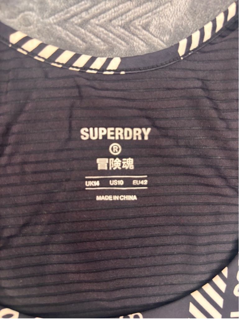 Superdry Women's Superdry Sports Bra Medium Black Size ONE SIZE - 8 Thumbnail