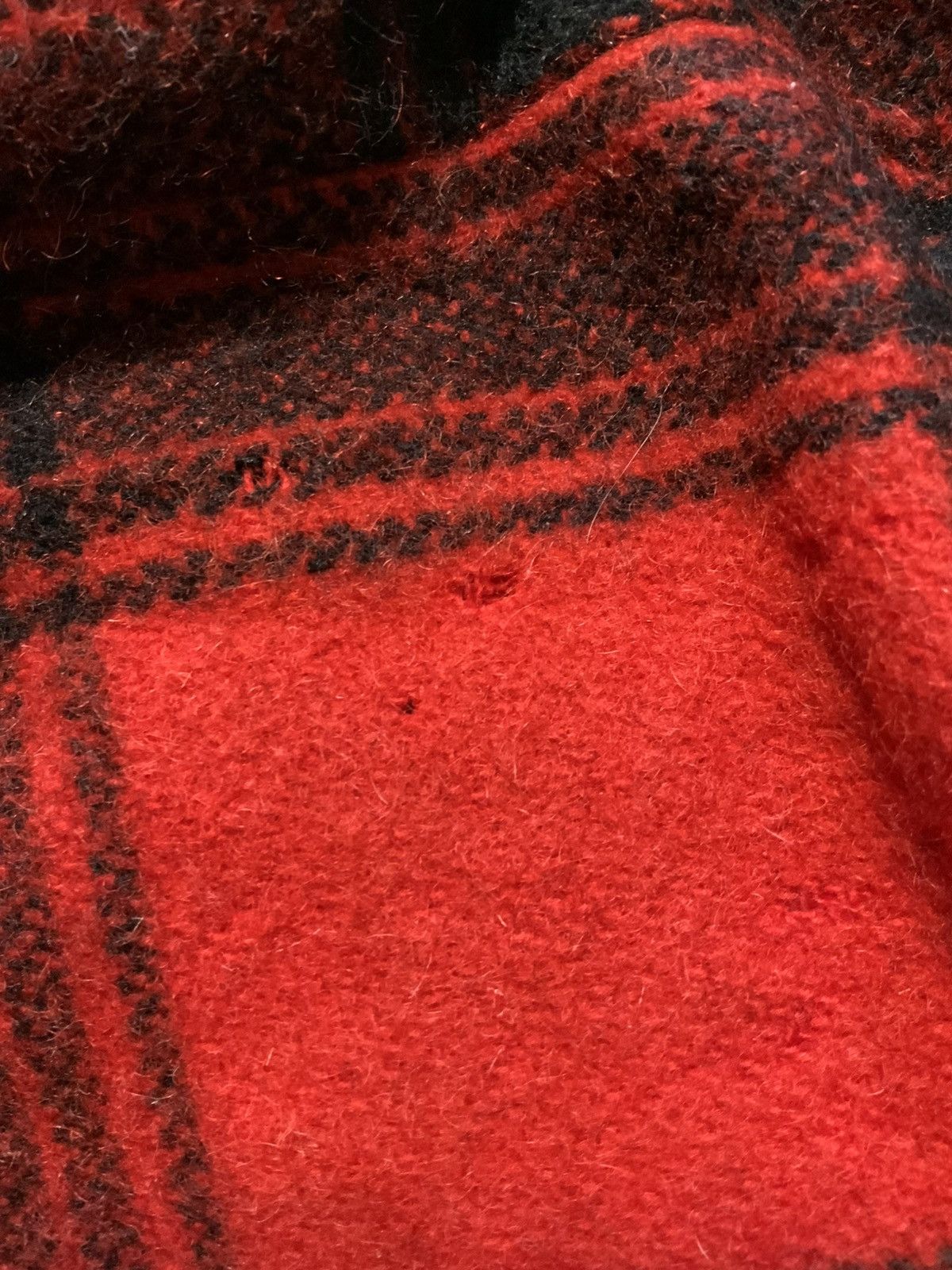 Vintage Vintage 1960s Boat Sail Drill Buffalo Plaid Wool Rapid Pants Size US 34 / EU 50 - 12 Thumbnail