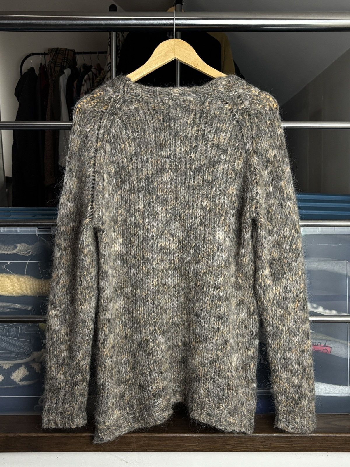Diesel Diesel Oversize Mohair Wool Knitted Sweater Size M / US 6-8 / IT 42-44 - 4 Thumbnail