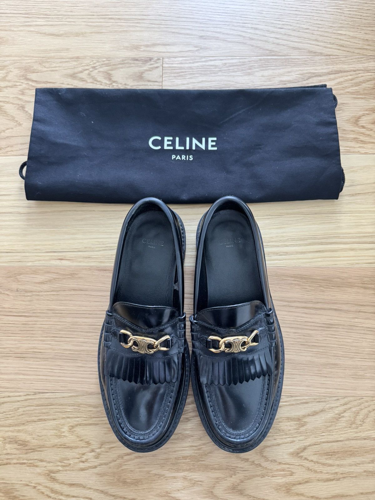 Celine CELINE Loafers Size US 7 / IT 37 - 2 Thumbnail