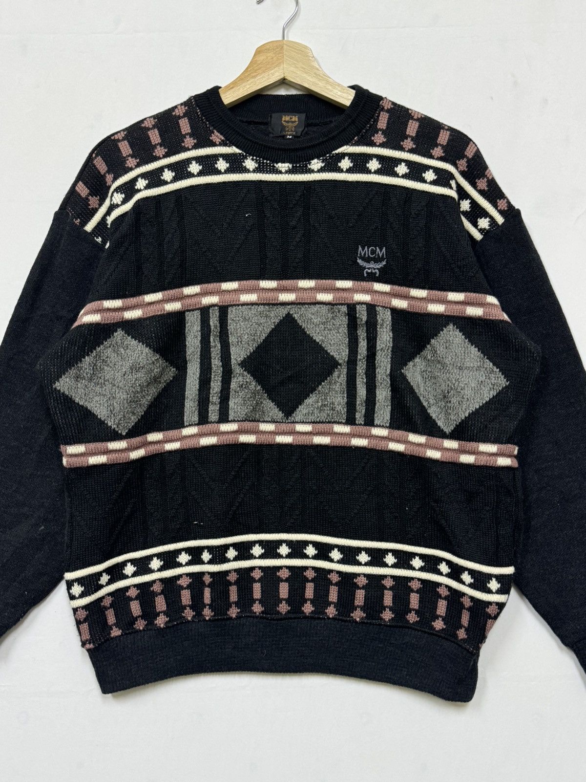 MCM × Vintage MCM CLASSIC DESIGN RARE !! VINTAGE Size US M / EU 48-50 / 2 - 2 Thumbnail