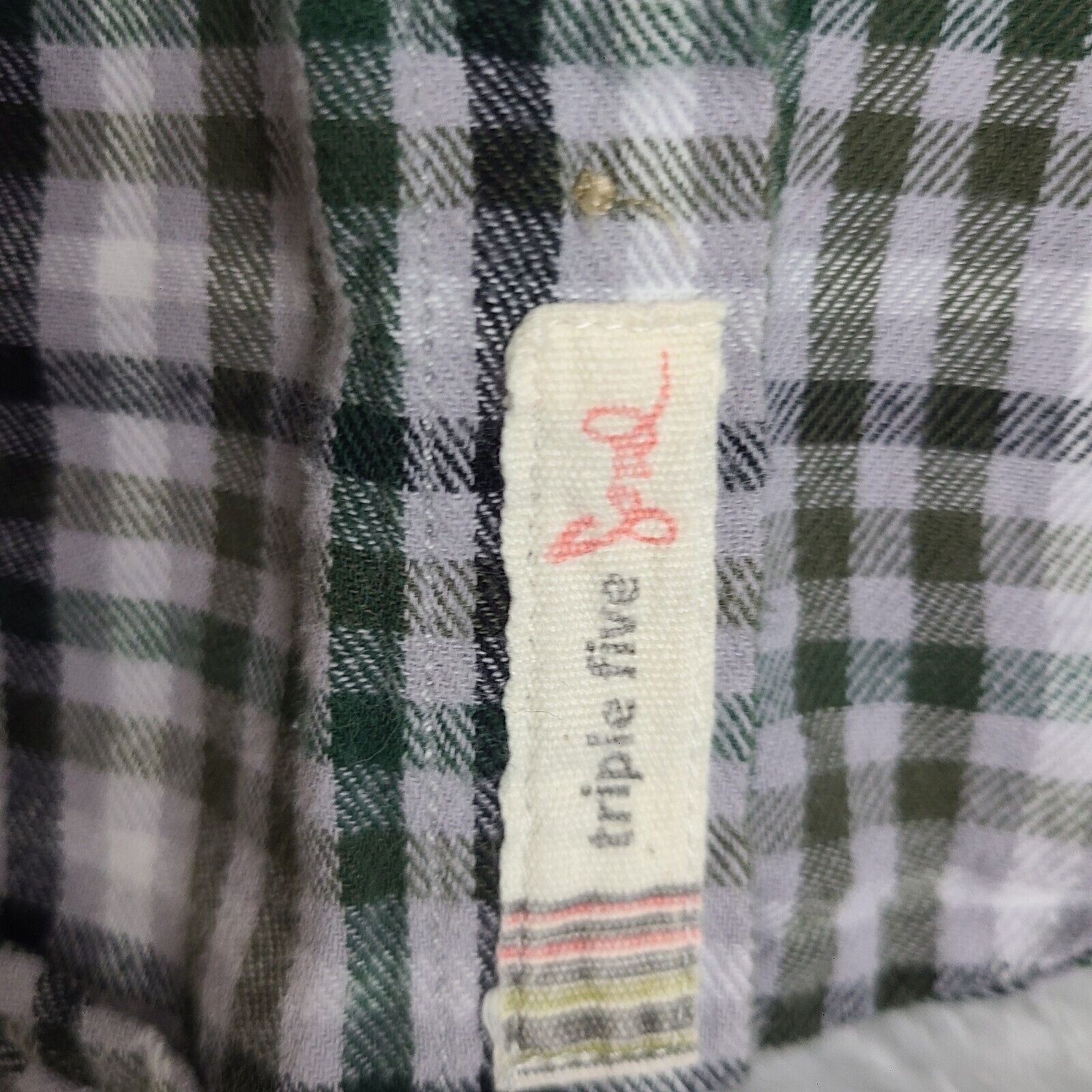 Vintage Triple Five Soul Plaid Long Sleeve Button Up Size Medium Size US M / EU 48-50 / 2 - 4 Thumbnail