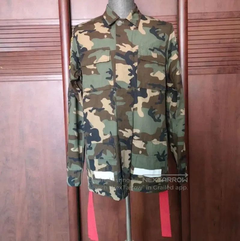 Off-White Off-White Military Green Men's Outerwear . Size US XS / EU 42 / 0 - 1 Thumbnail