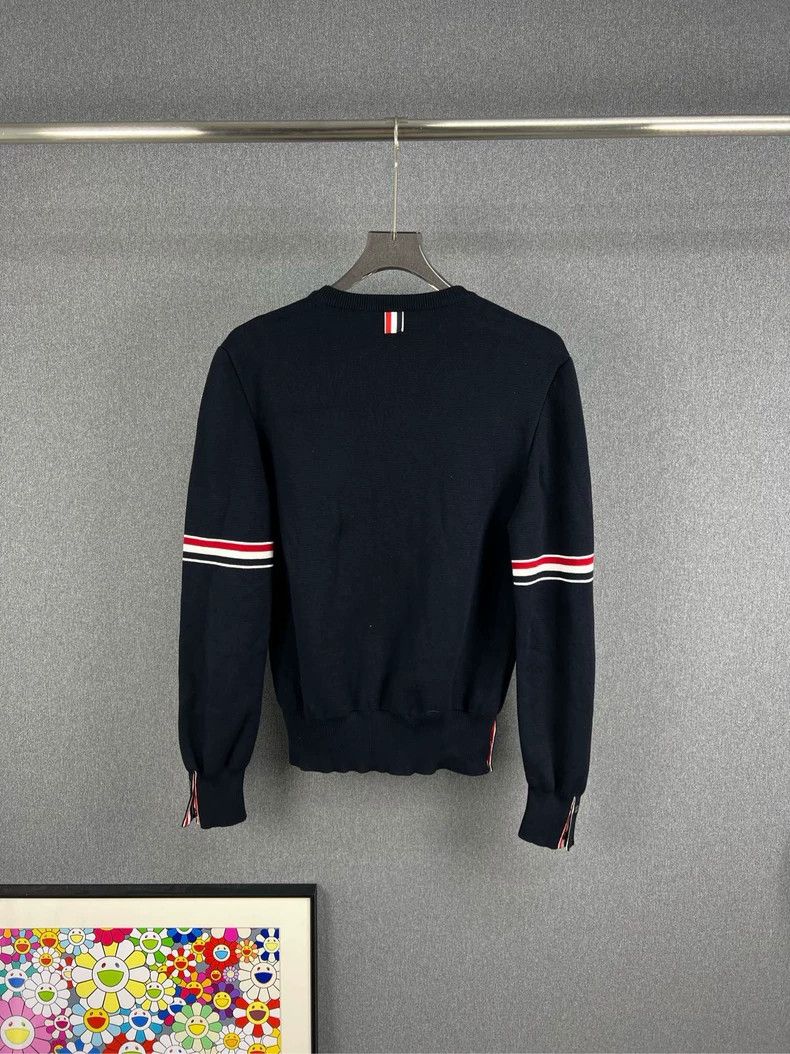 Thom Browne Thom browne TB color stripe knitted sweater 2503-Nextarrow Size US M / EU 48-50 / 2 - 2 Thumbnail
