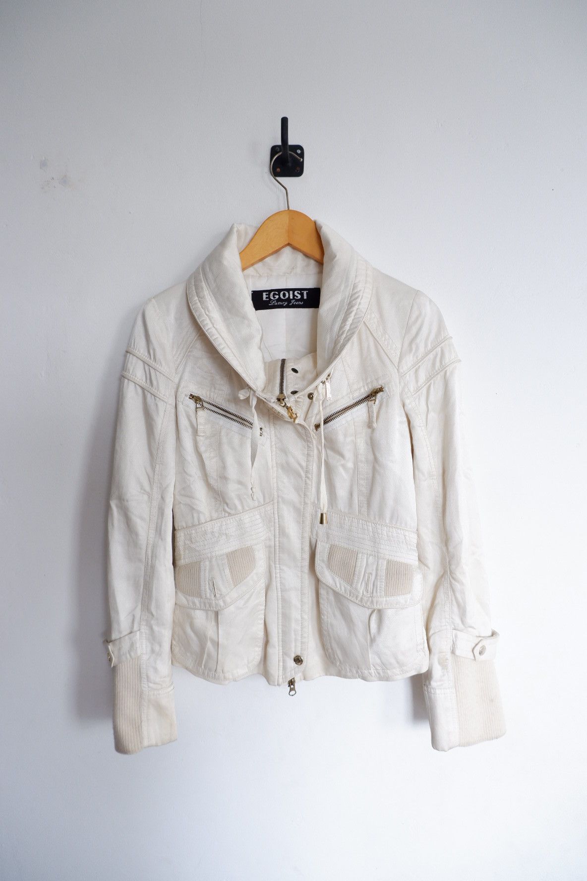 If Six Was Nine Y2K Egoist Flight Bono Jacket LGB Style Size US S / EU 44-46 / 1 - 1 Thumbnail