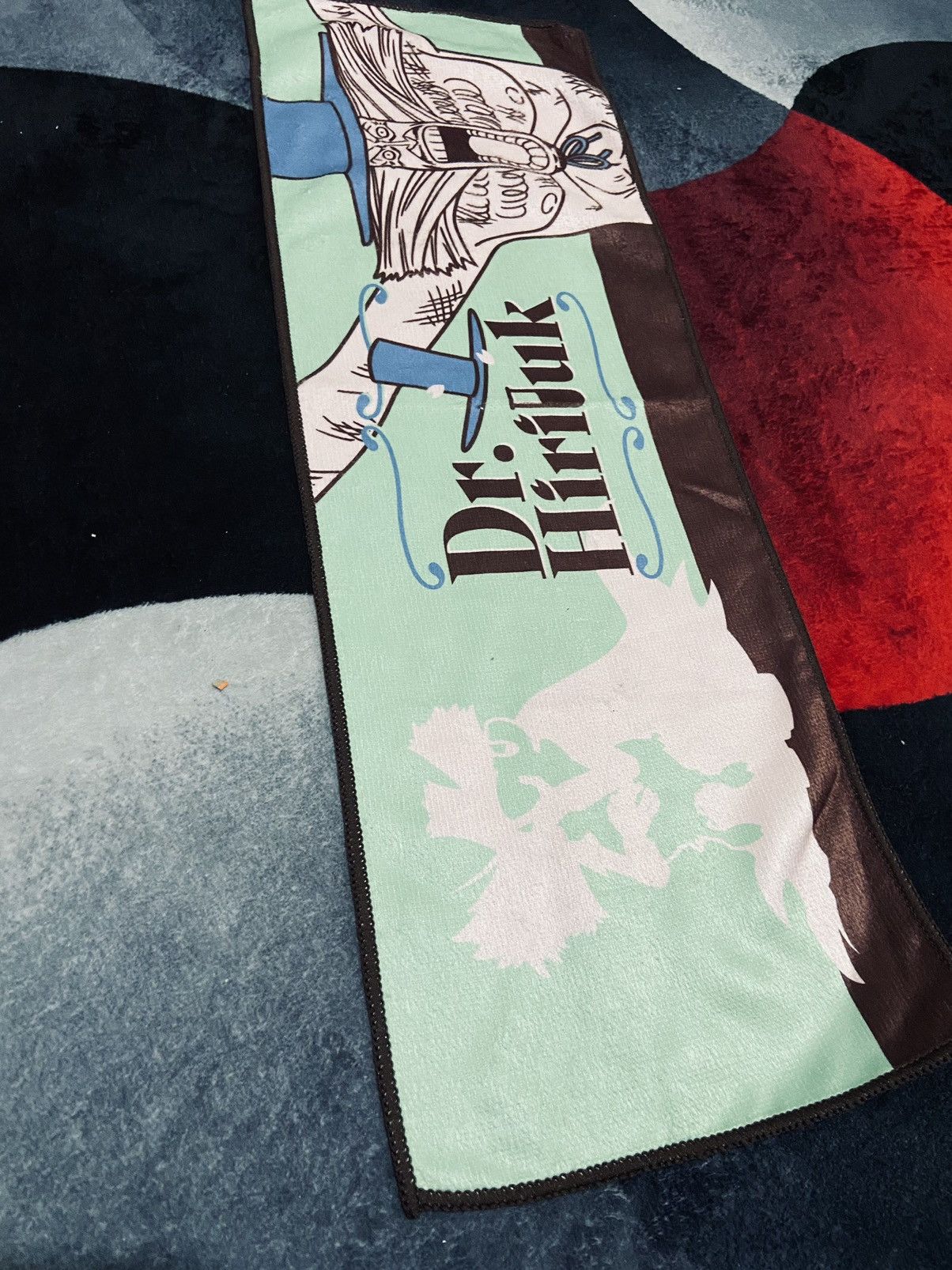 Anime One Piece Dr Hirilux Handkerchief / Bandana / Neckerchief Size ONE SIZE - 3 Thumbnail