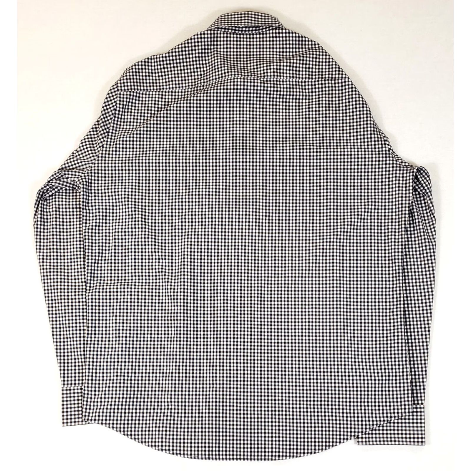 Peter Millar Peter Millar Crown Comfort Shepherd Check Button-Down Shirt Mens XL Black White Shirt Size US XL / EU 56 / 4 - 3 Thumbnail