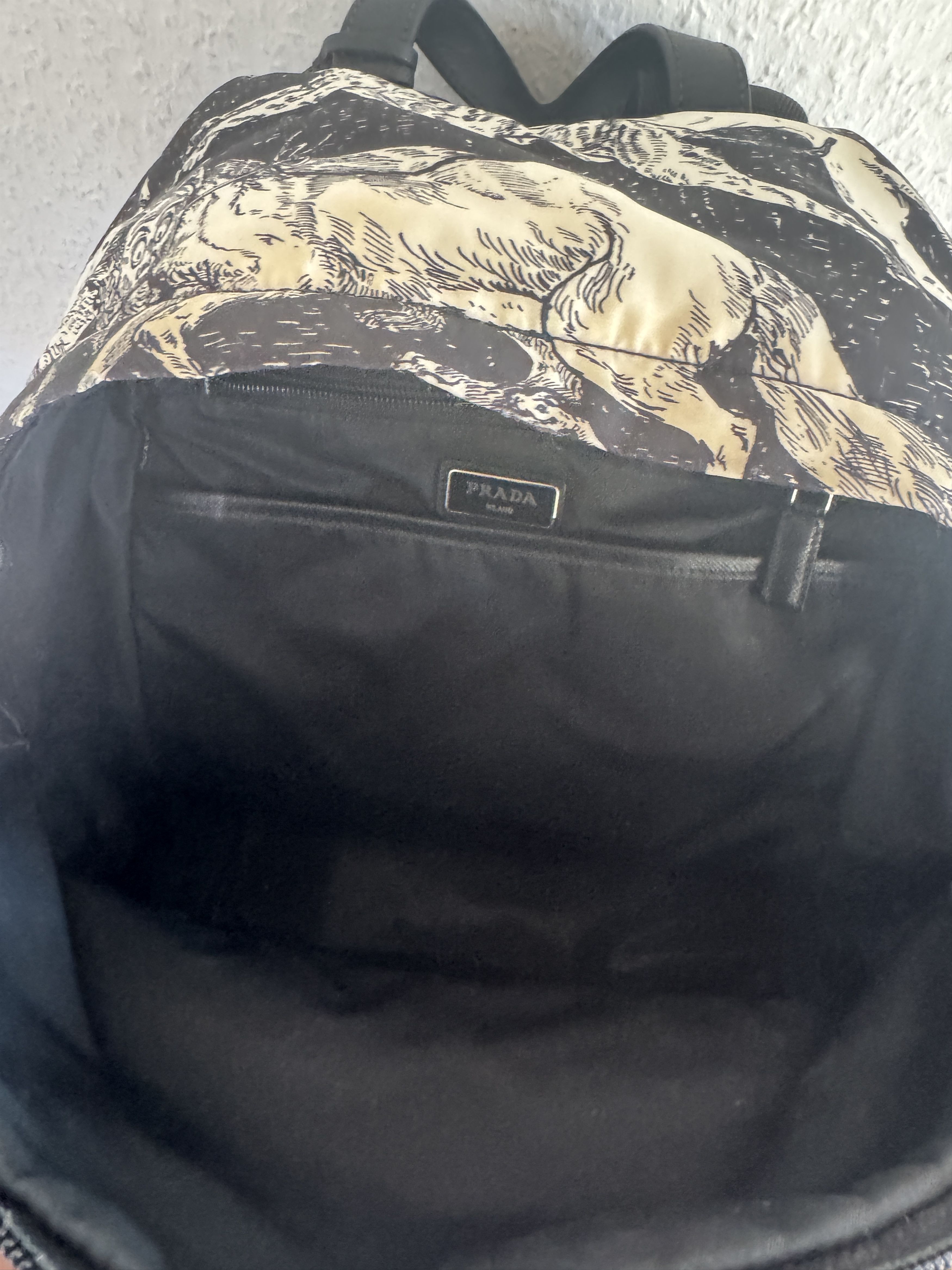 Prada Christophe Chemin Survival Utopia Print Backpack Size ONE SIZE - 19 Thumbnail