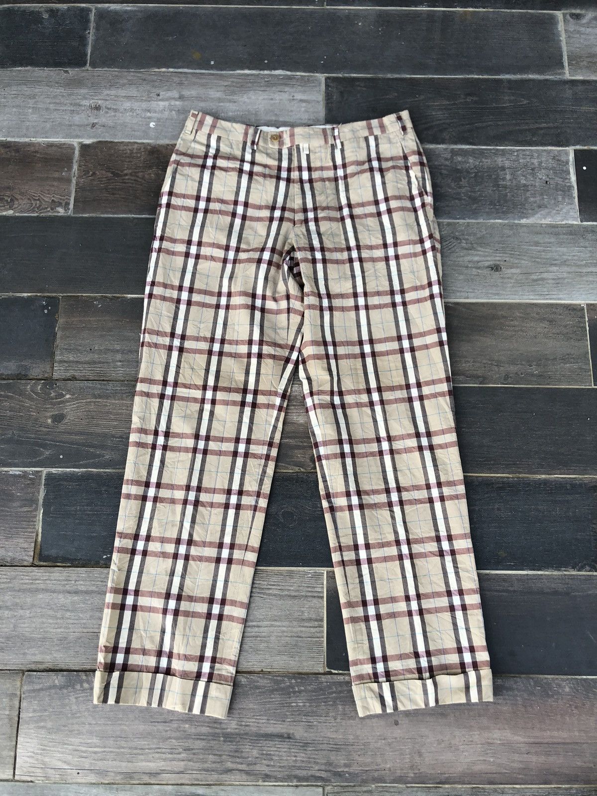 Beams Plus × Beauty Beast × Japanese Brand 🔥Japan Beams Checkered Pants 🔥 Size US 32 / EU 48 - 10 Thumbnail
